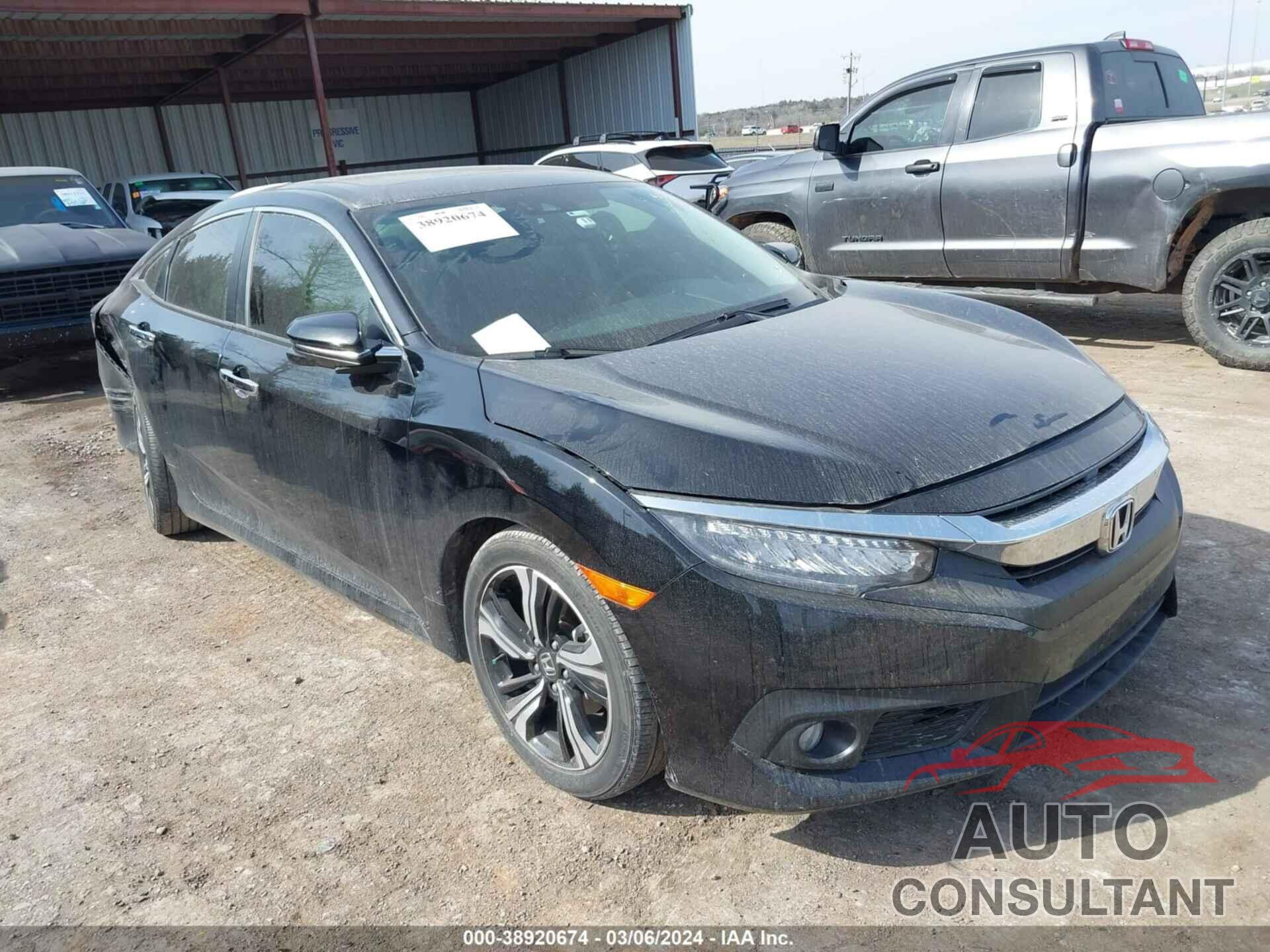 HONDA CIVIC 2018 - JHMFC1F91JX019757