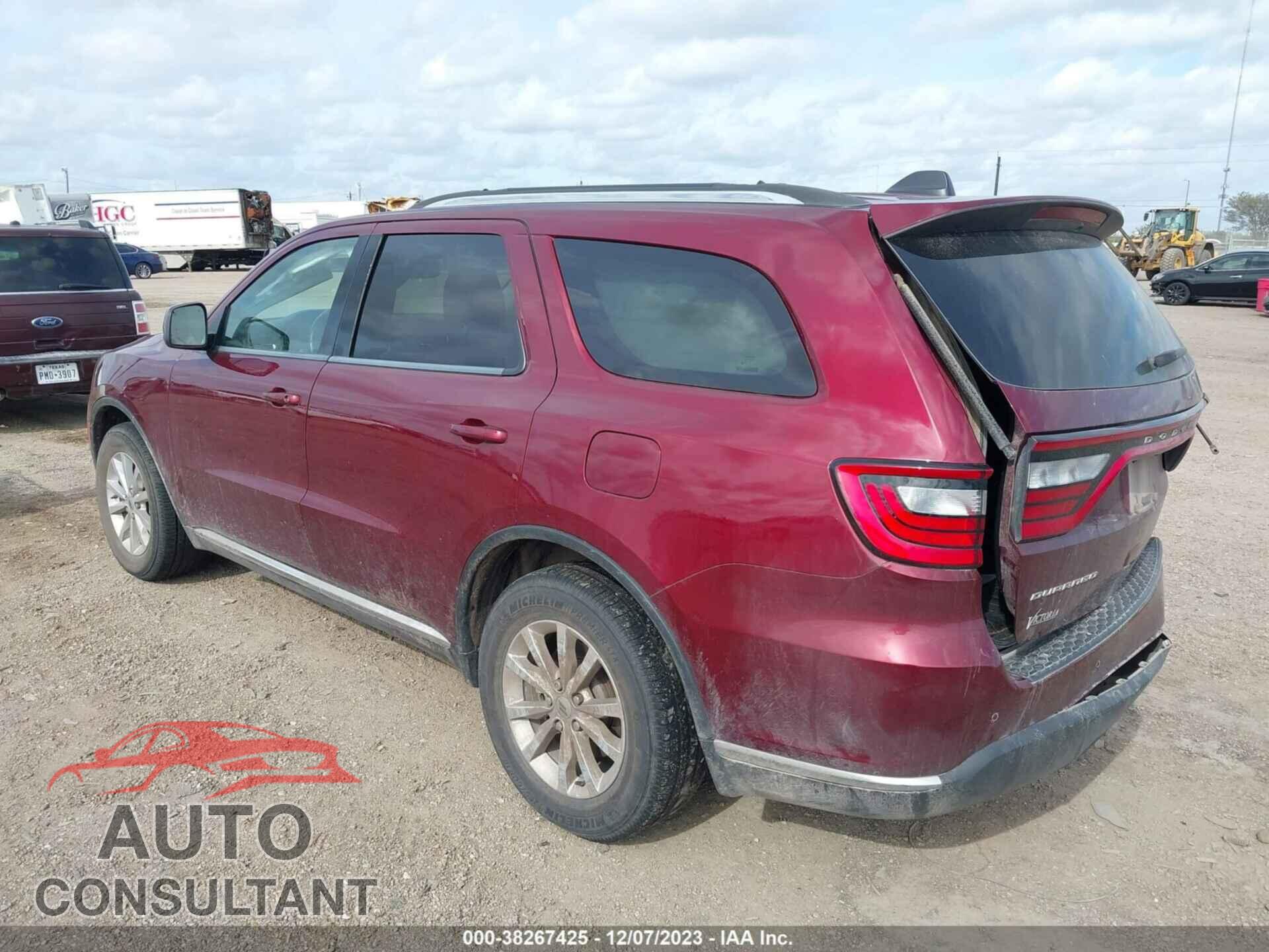 DODGE DURANGO 2022 - 1C4RDHAGXNC101977