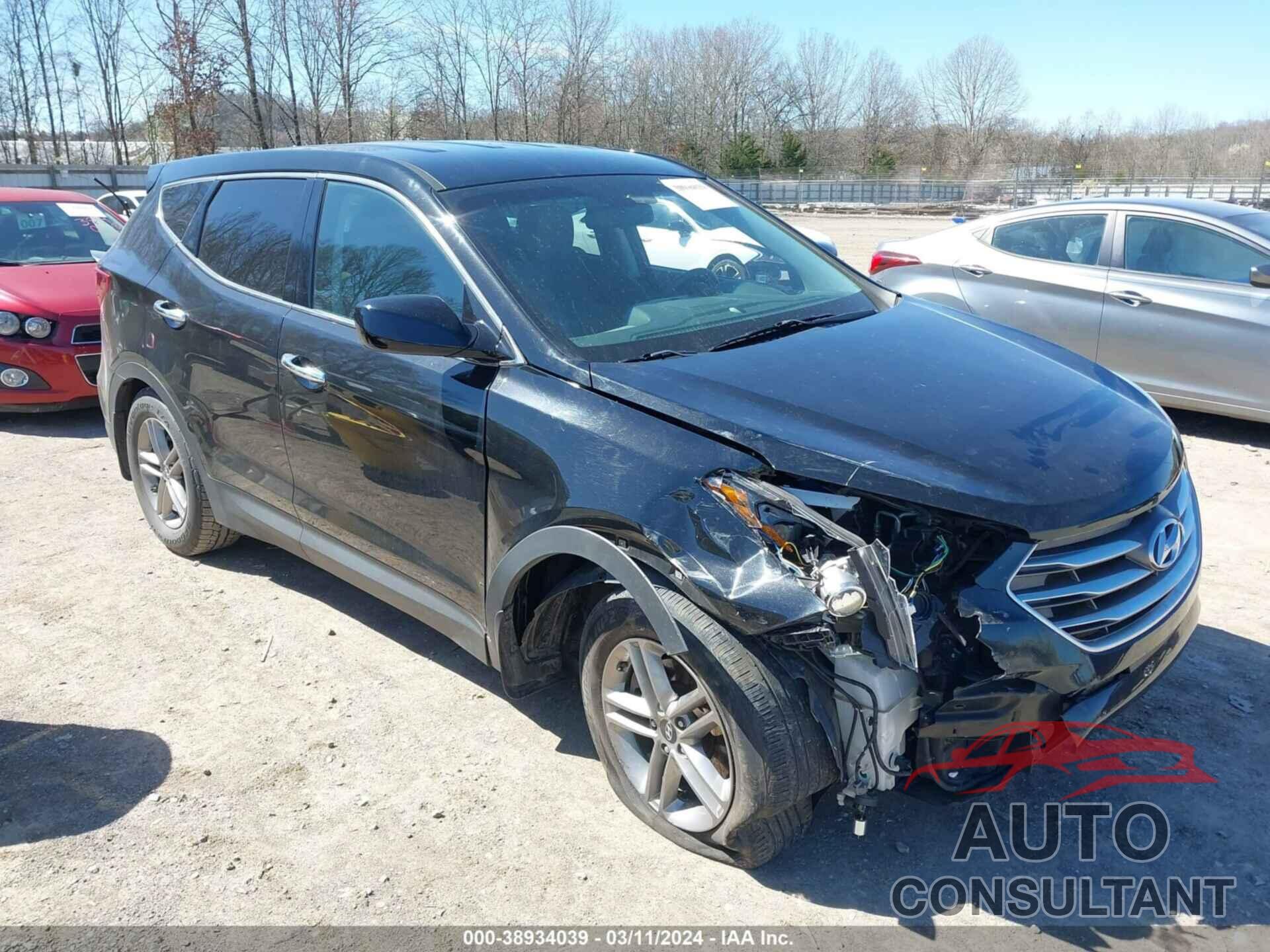 HYUNDAI SANTA FE SPORT 2018 - 5XYZT3LB3JG544324