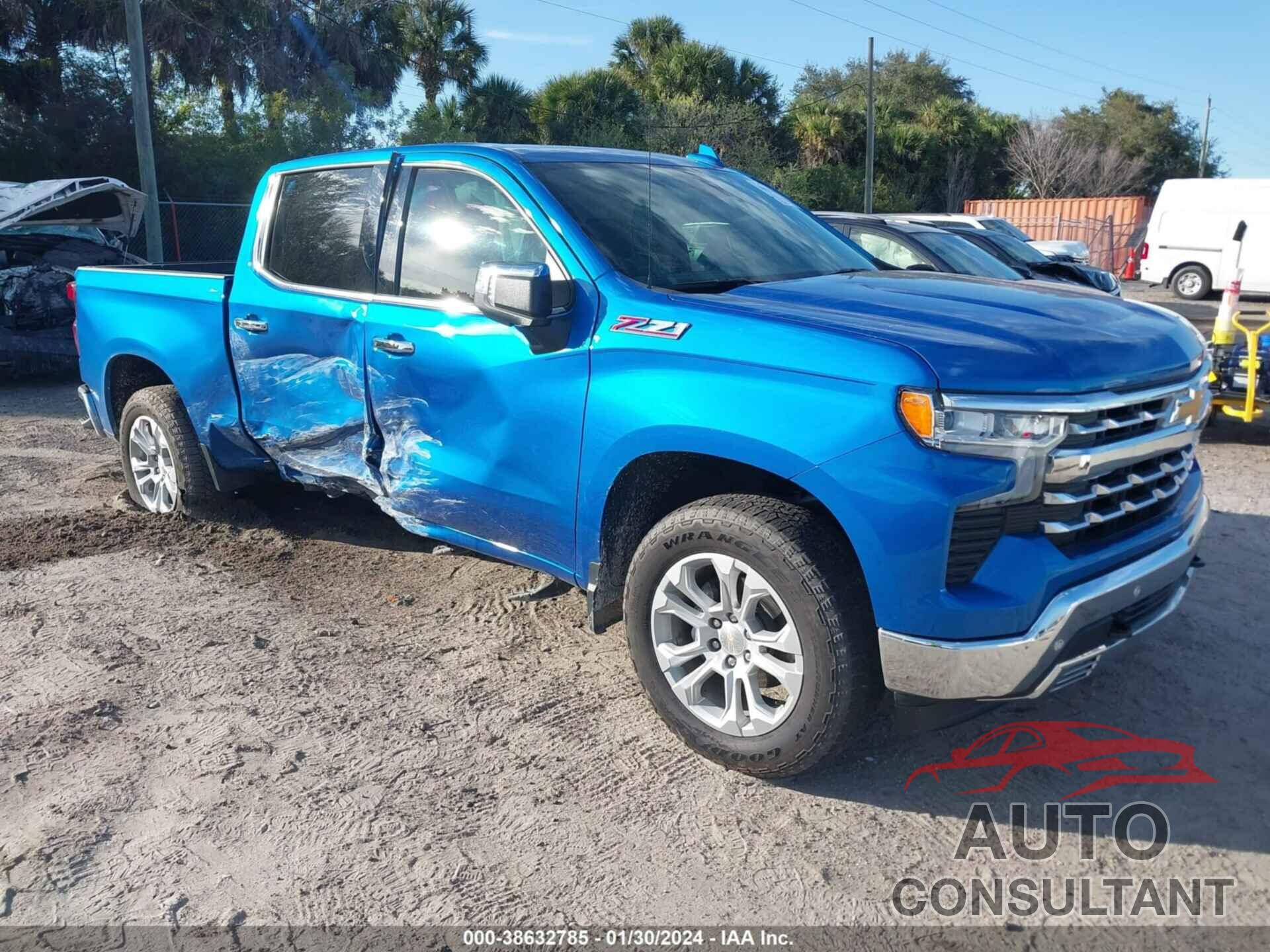 CHEVROLET SILVERADO 1500 2022 - 1GCUDGED2NZ622791