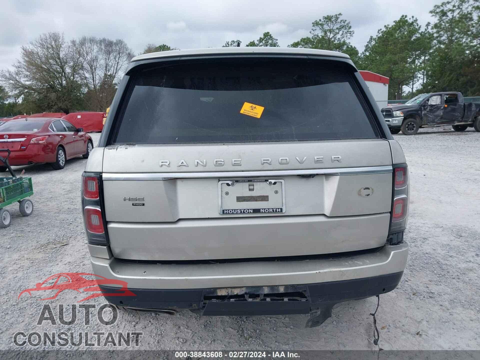 LAND ROVER RANGE ROVER 2020 - SALGS2RU2LA588873