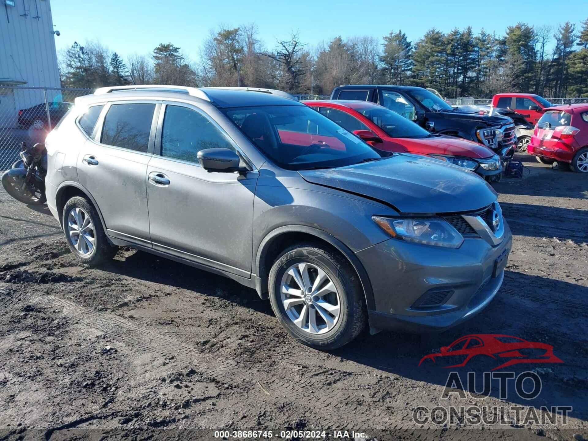 NISSAN ROGUE 2016 - KNMAT2MV6GP679481