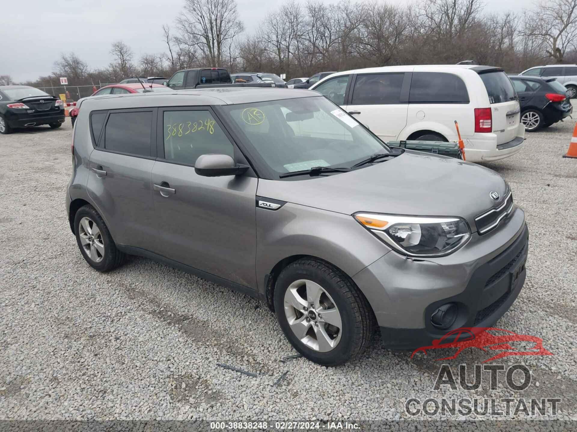 KIA SOUL 2019 - KNDJN2A2XK7001247