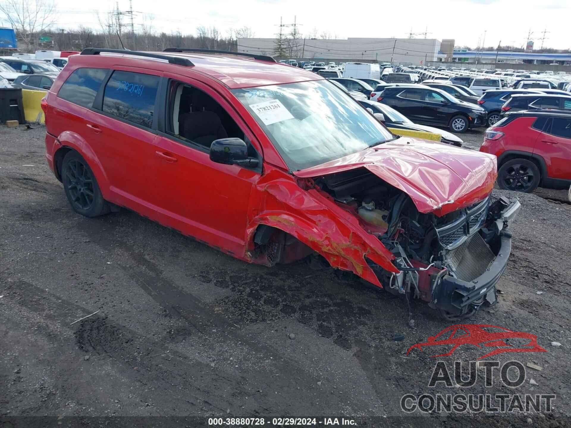 DODGE JOURNEY 2013 - 3C4PDCBG8DT677238