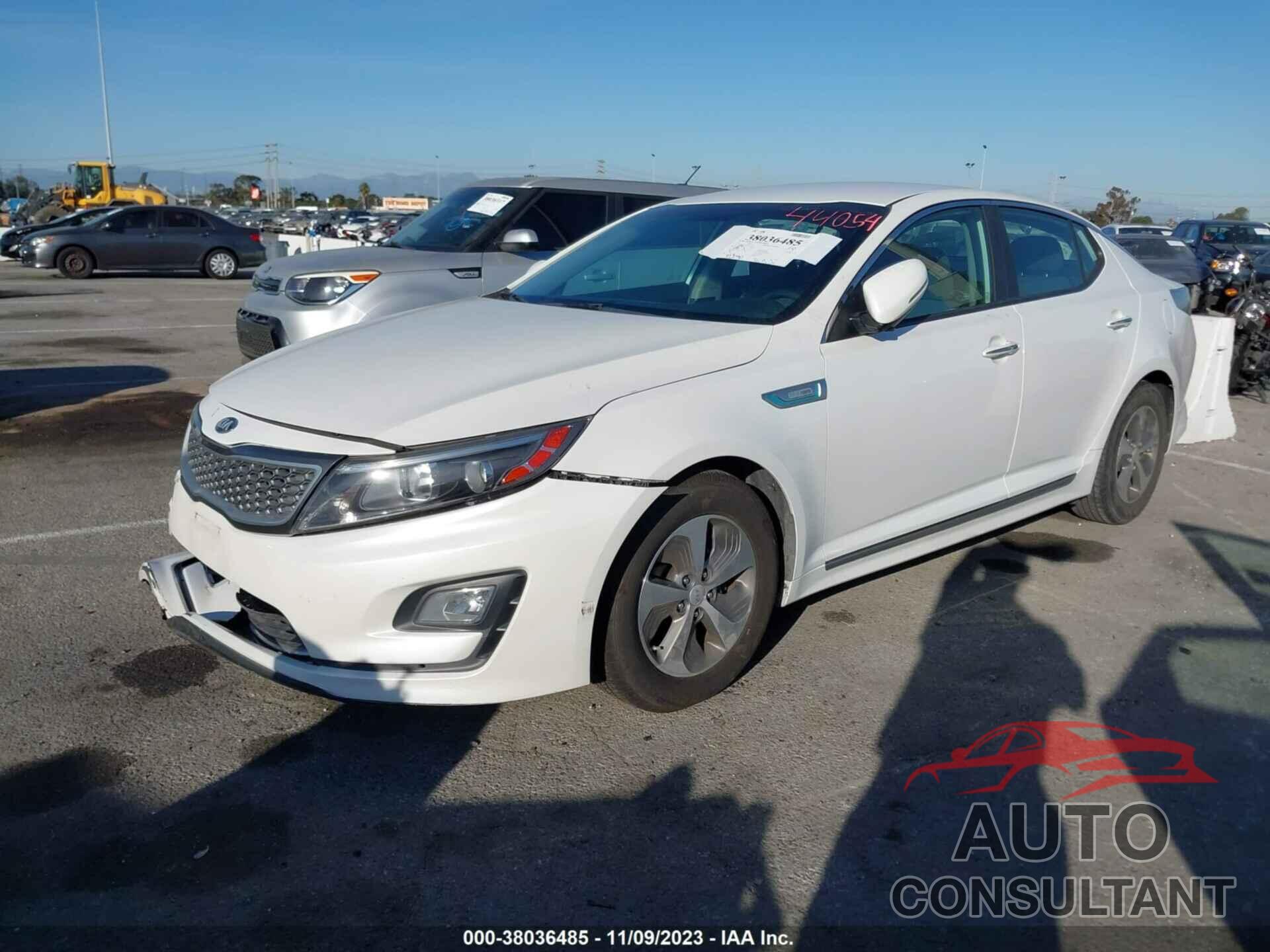 KIA OPTIMA HYBRID 2016 - KNAGM4AD1G5095917