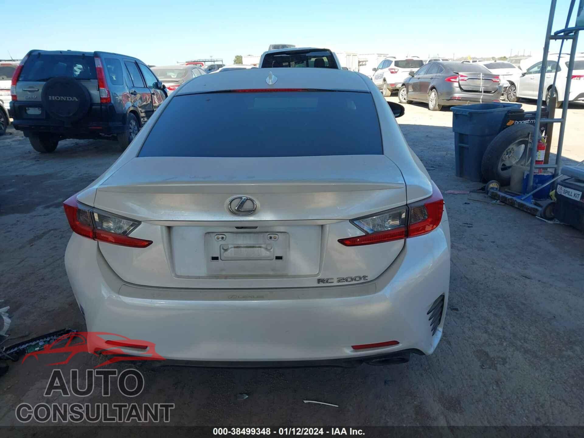 LEXUS RC 200T 2017 - JTHHA5BC4H5004876