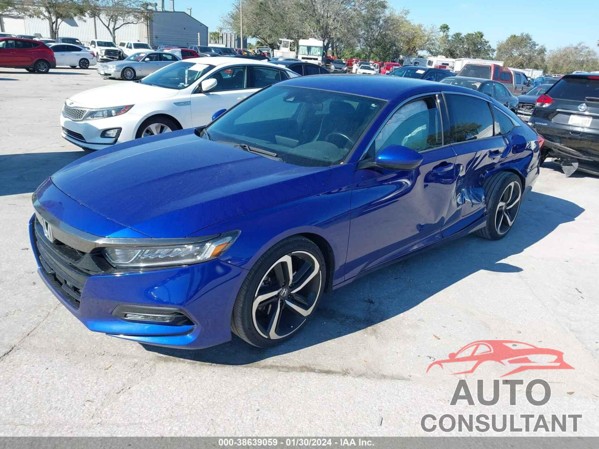 HONDA ACCORD 2018 - 1HGCV1F39JA021125