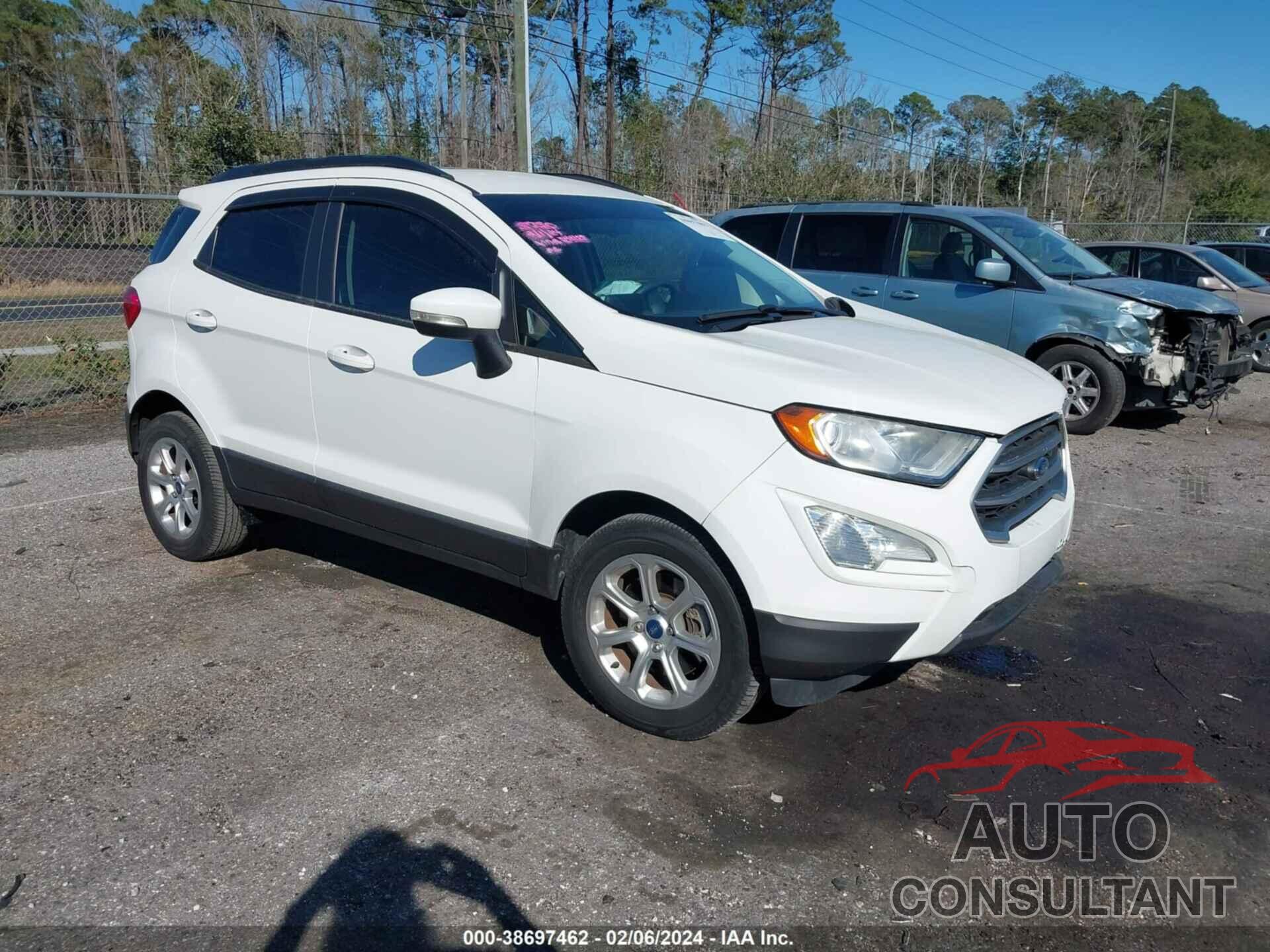 FORD ECOSPORT 2018 - MAJ3P1TE1JC248155