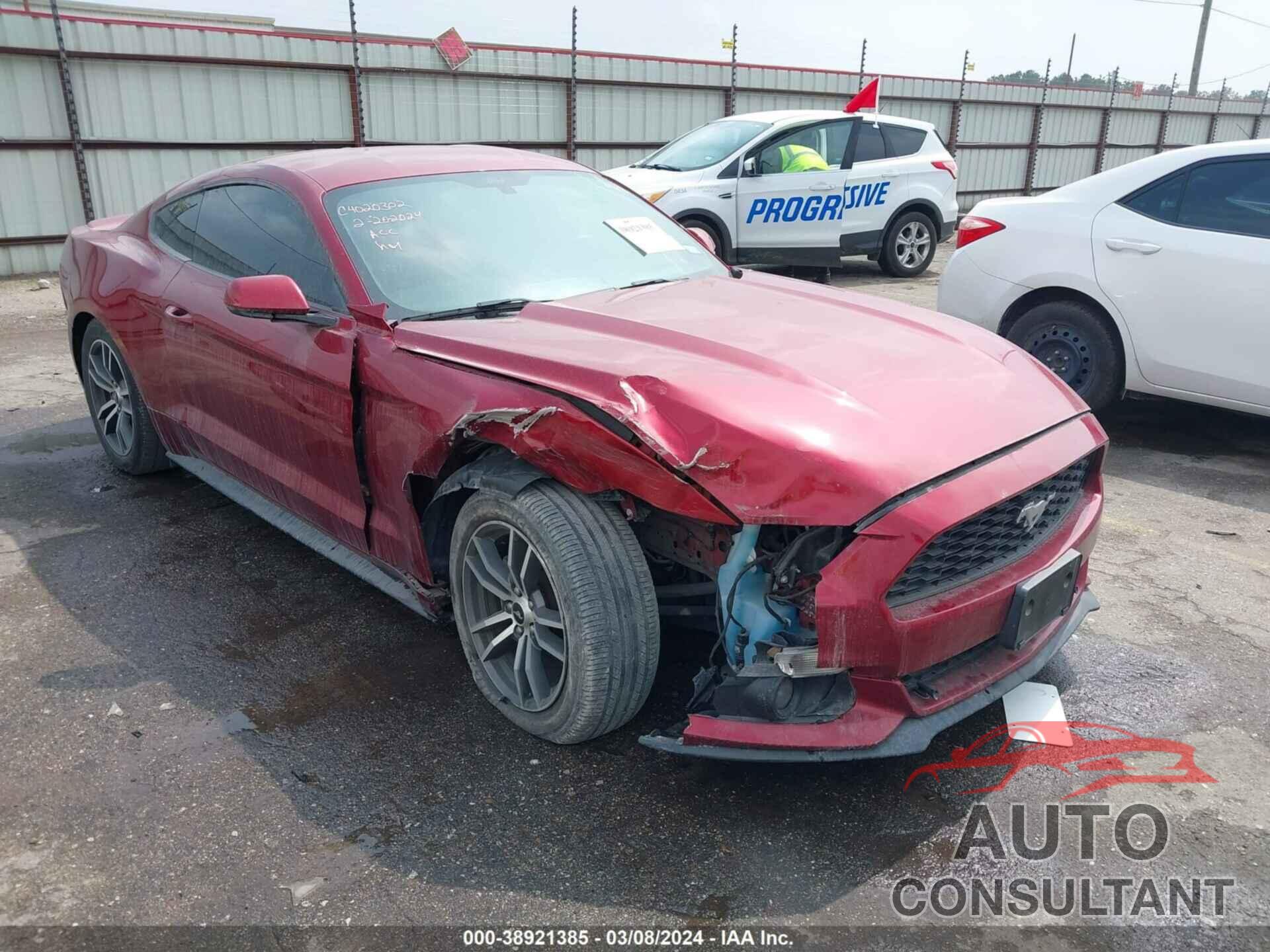 FORD MUSTANG 2016 - 1FA6P8TH9G5225252