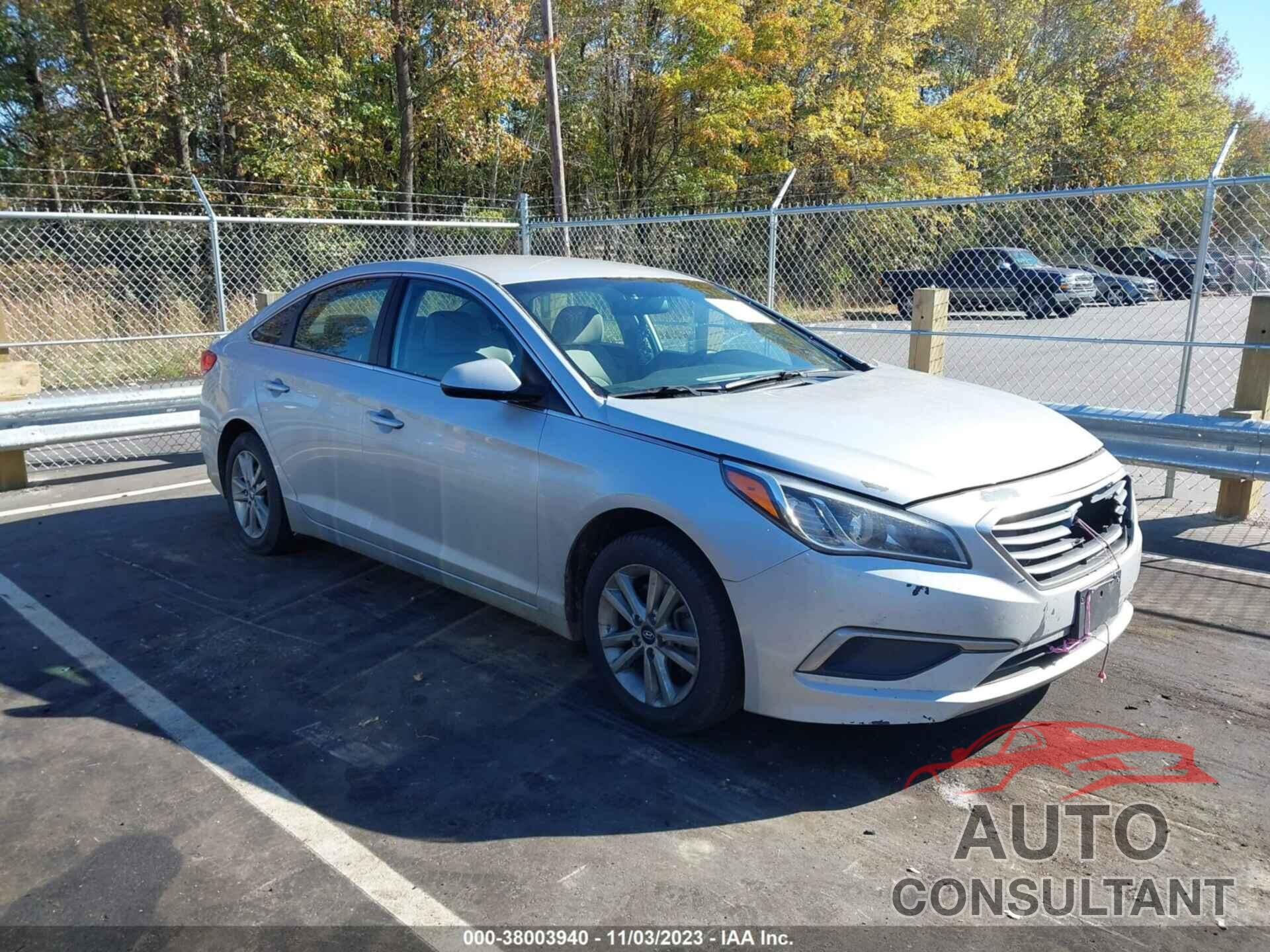 HYUNDAI SONATA 2017 - 5NPE24AF5HH491027