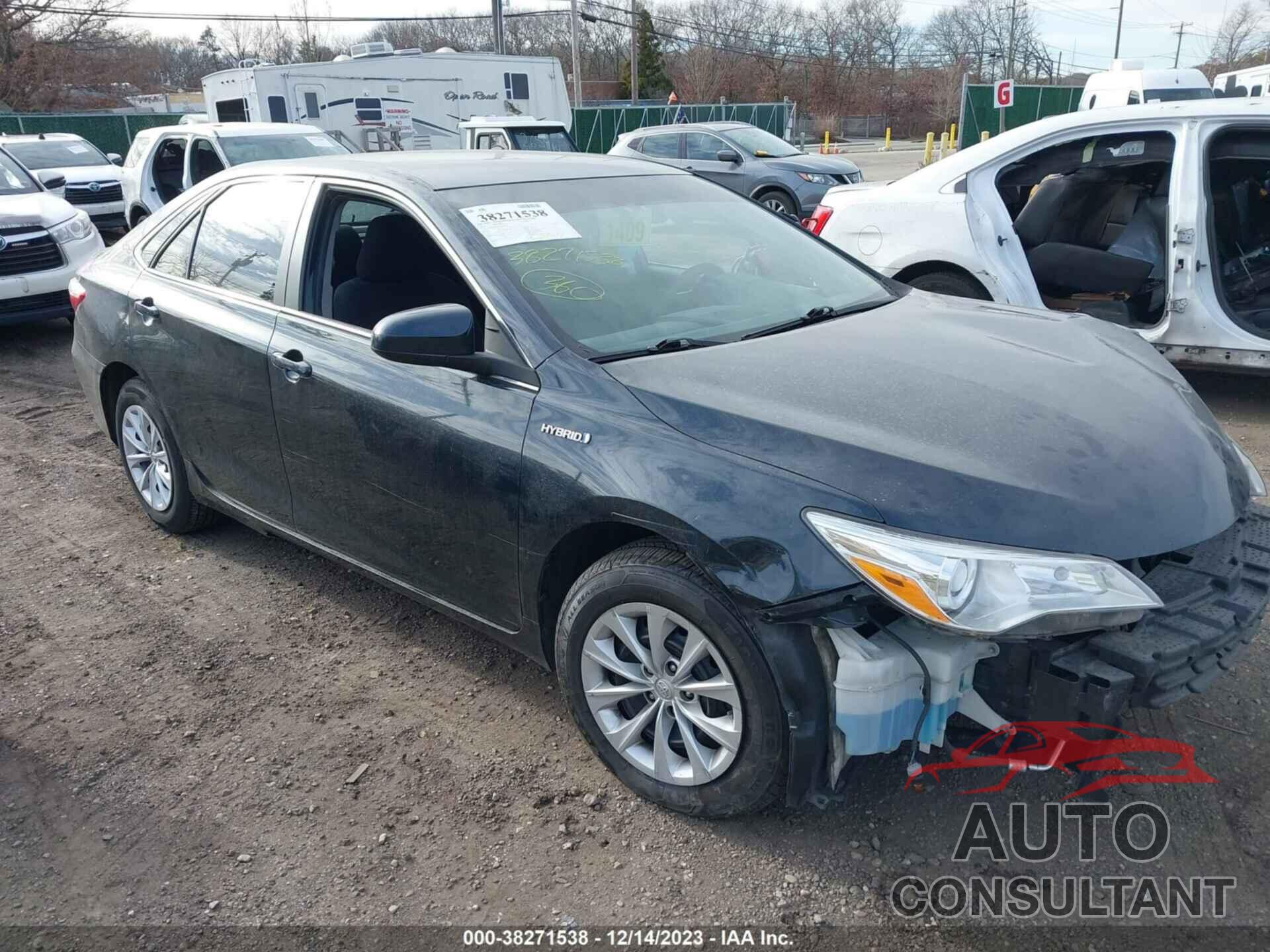TOYOTA CAMRY 2017 - 4T1BD1FK7HU205309