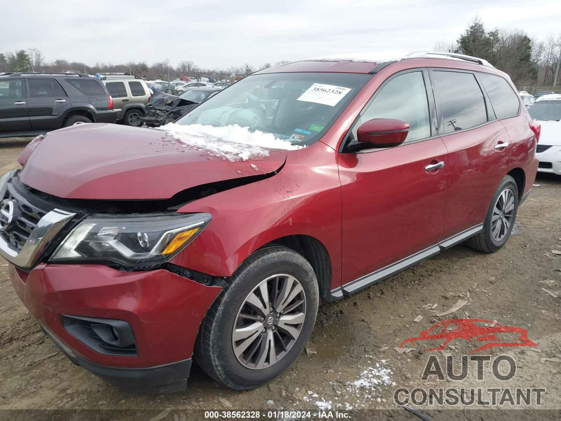 NISSAN PATHFINDER 2017 - 5N1DR2MN8HC648216