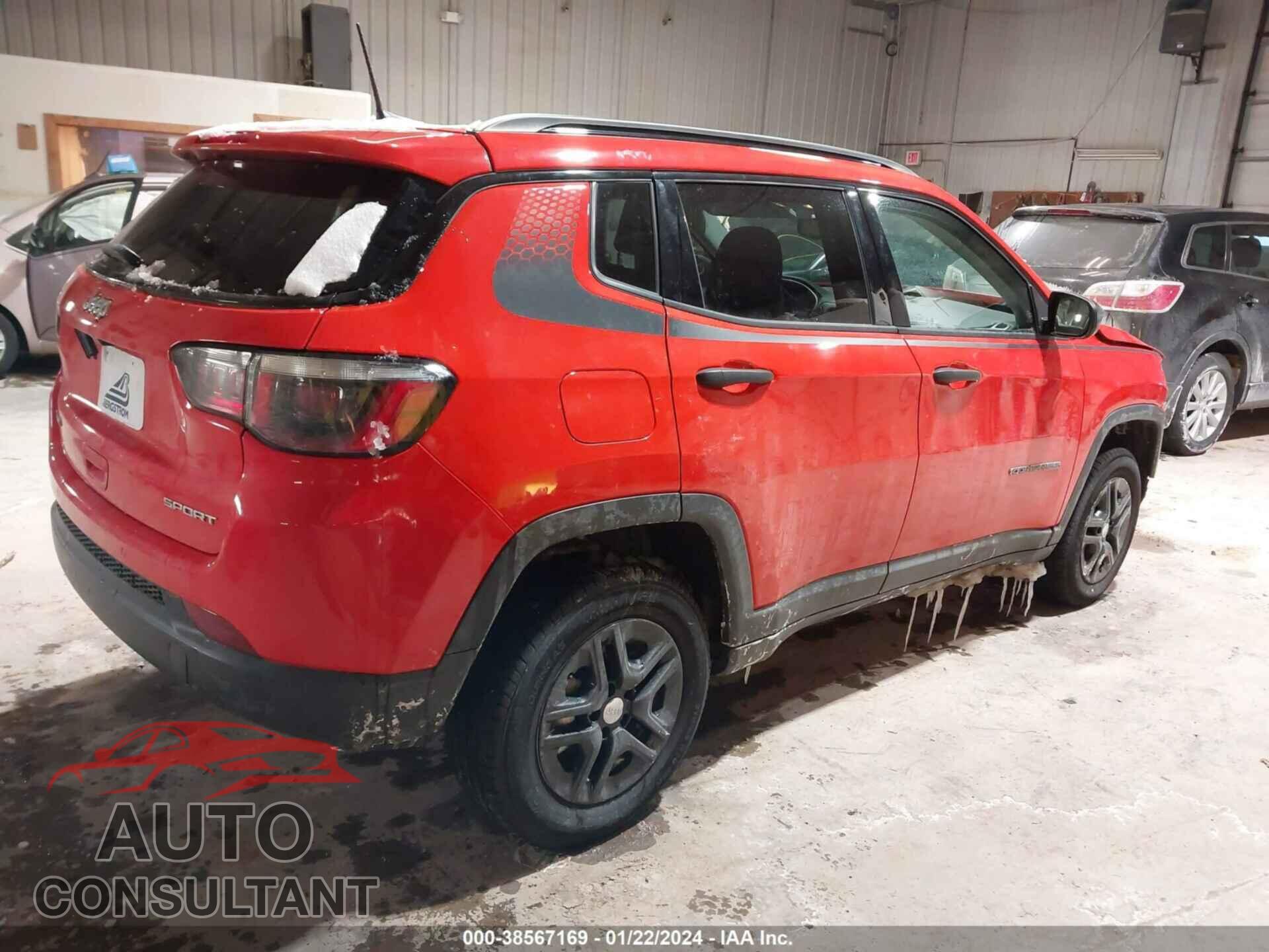 JEEP COMPASS 2018 - 3C4NJDAB2JT100096