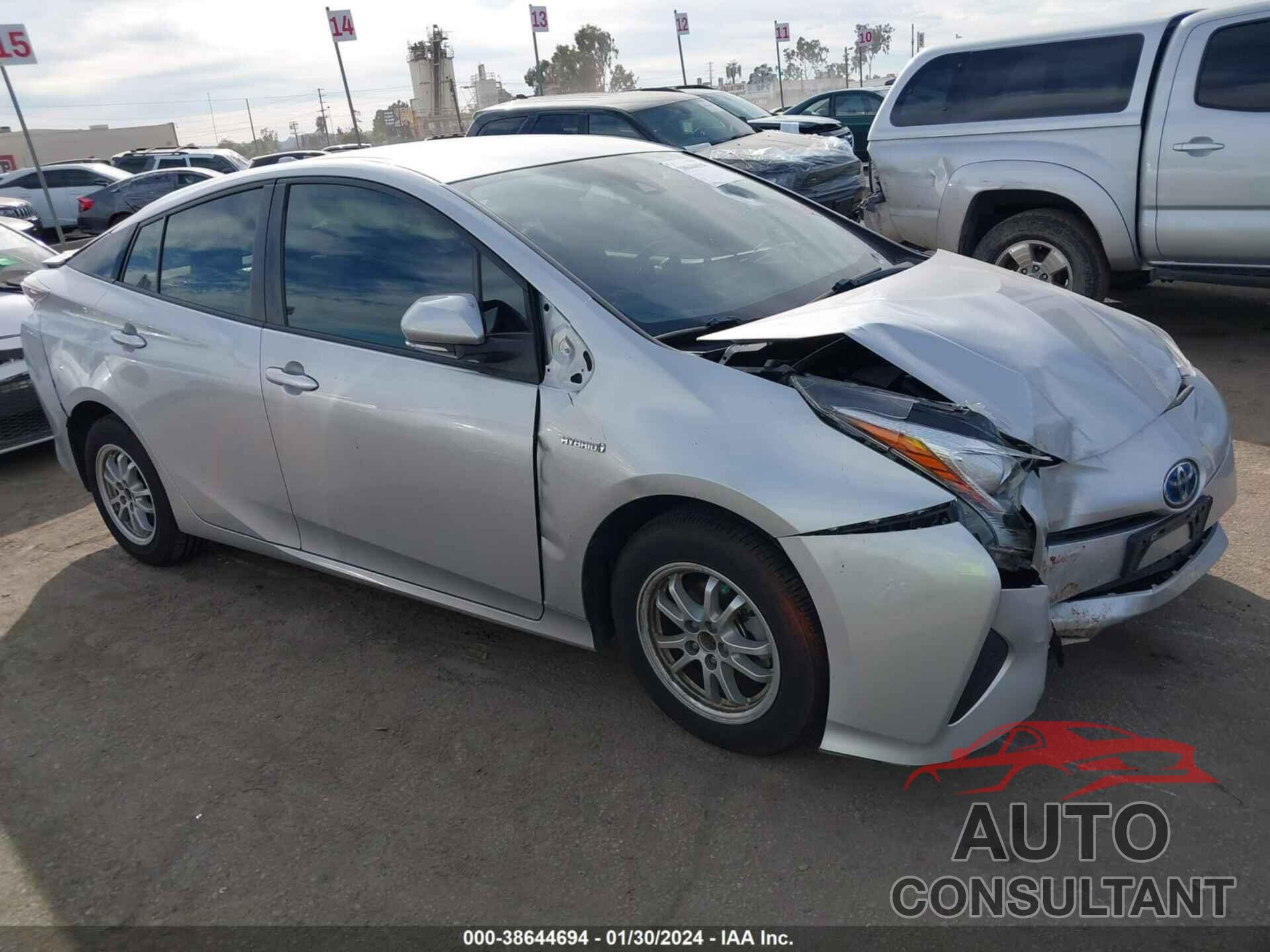 TOYOTA PRIUS 2017 - JTDKBRFU2H3040012