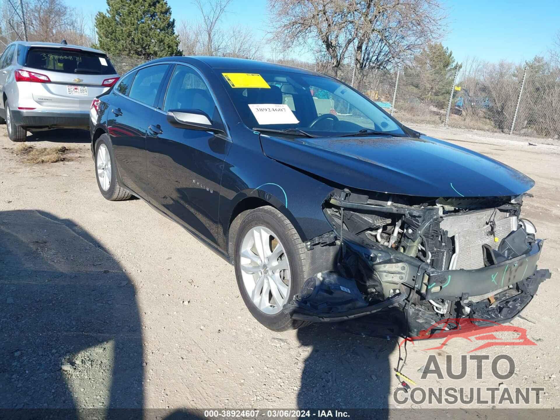 CHEVROLET MALIBU 2016 - 1G1ZE5ST0GF358809