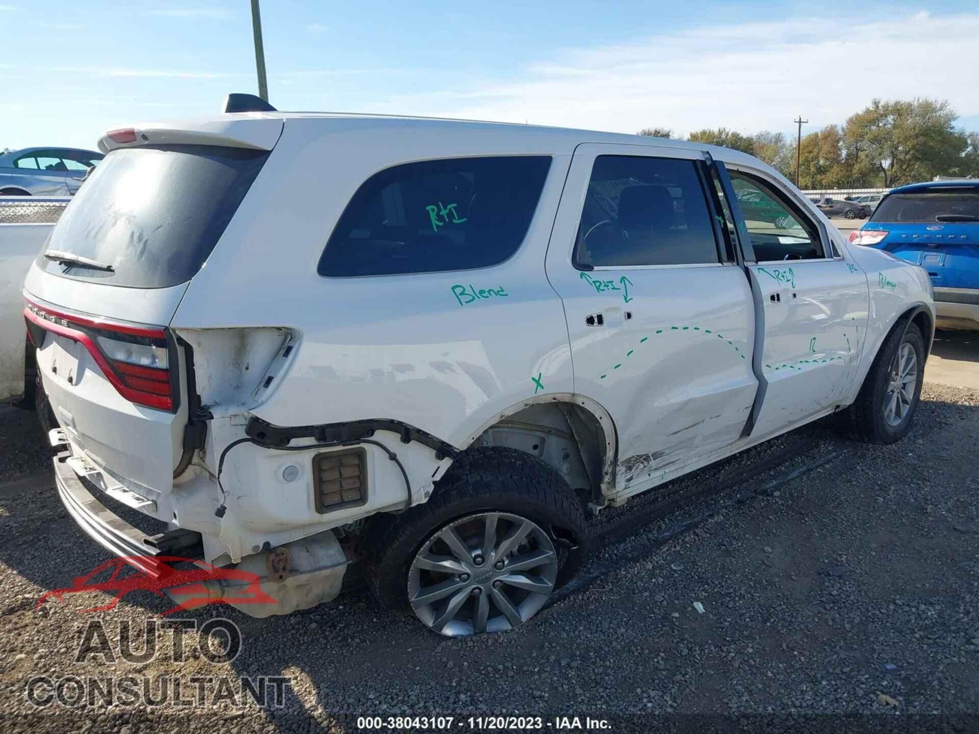DODGE DURANGO 2017 - 1C4RDHAG9HC660473