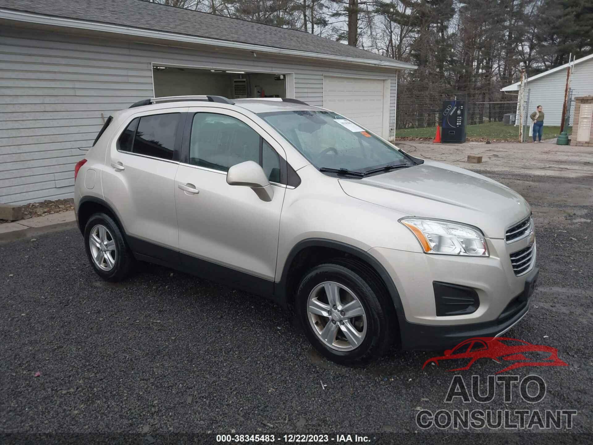 CHEVROLET TRAX 2016 - 3GNCJPSB9GL249418