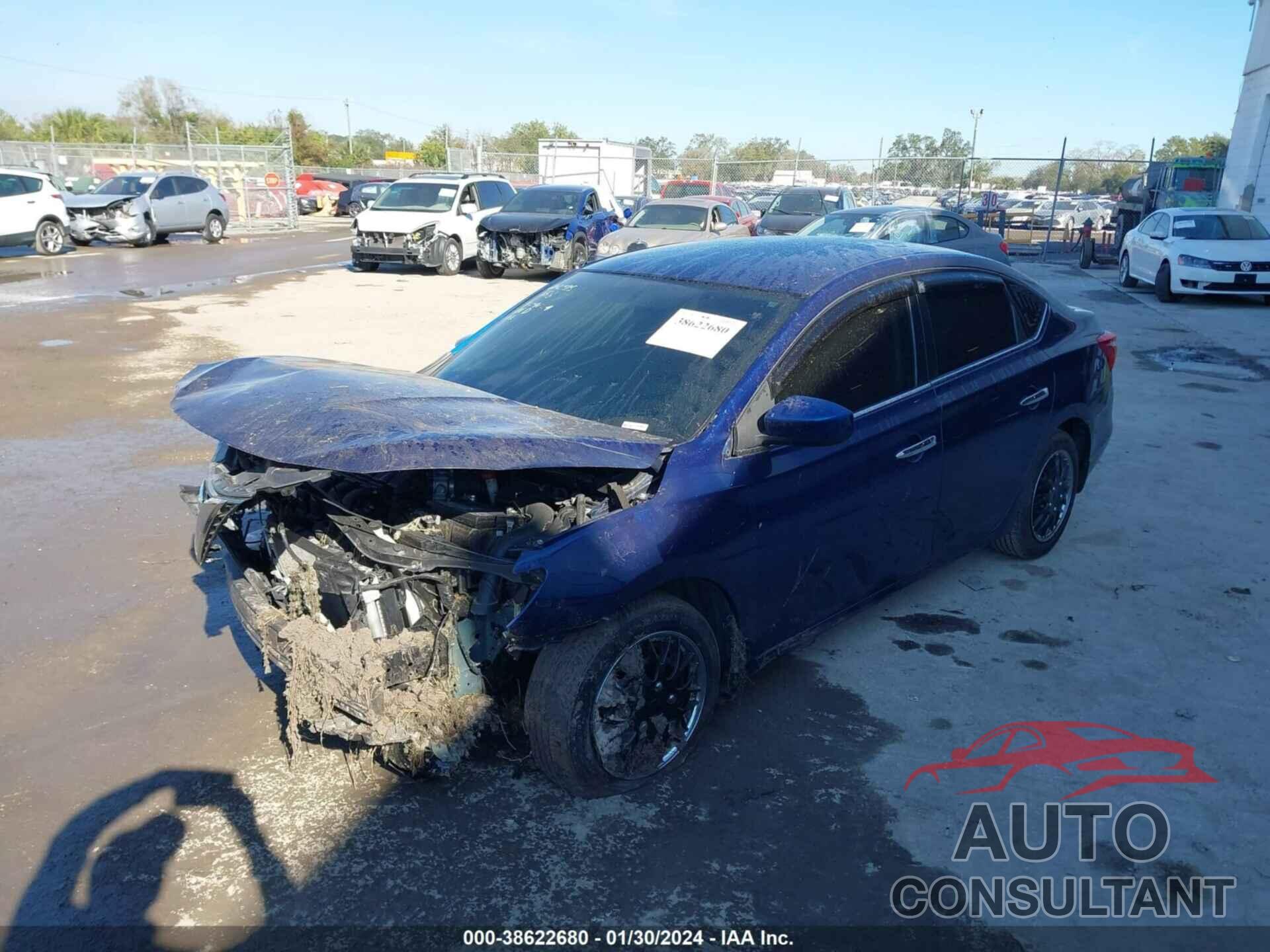 NISSAN SENTRA 2019 - 3N1AB7AP0KY298662