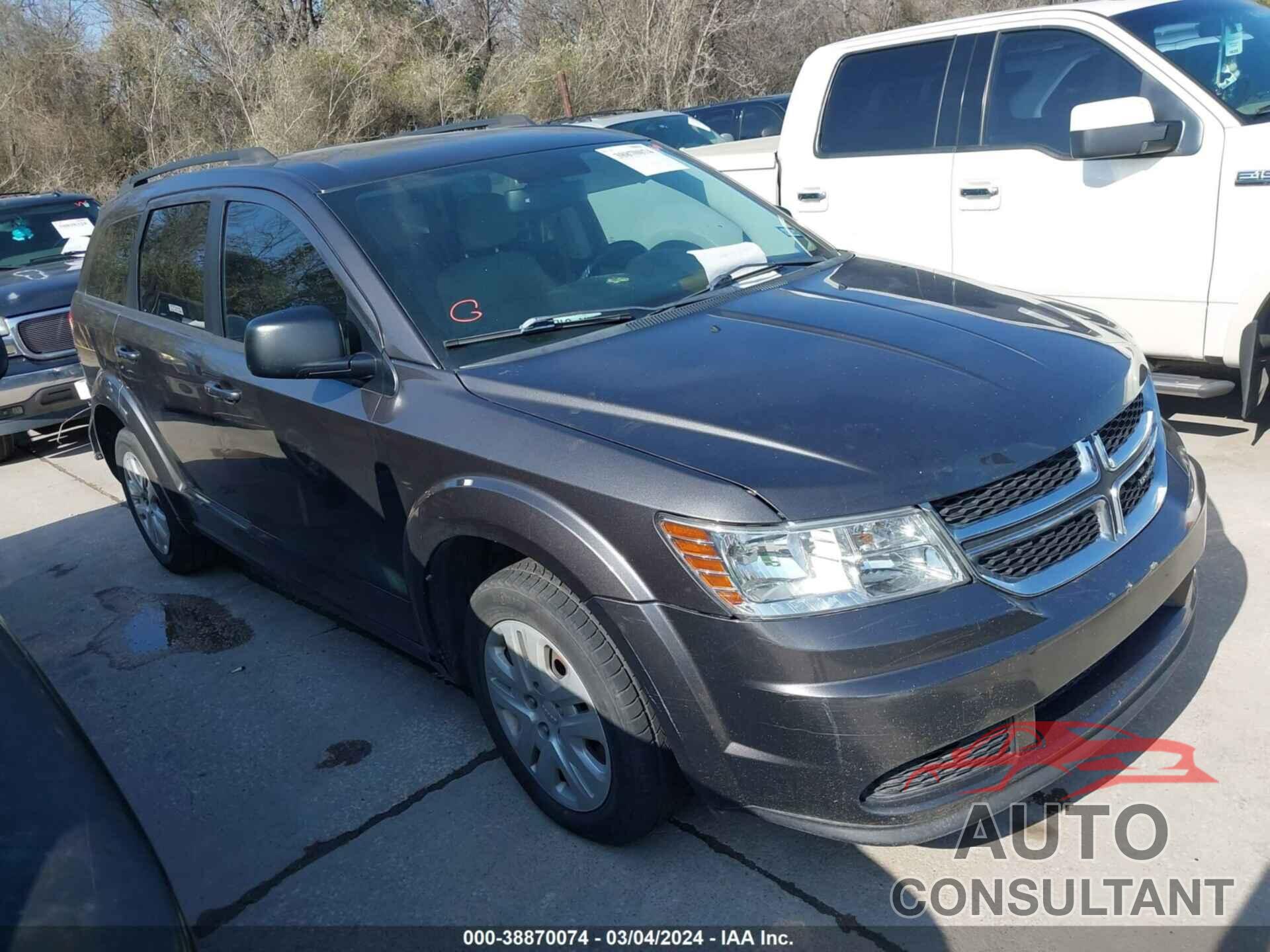 DODGE JOURNEY 2016 - 3C4PDCAB4GT152025
