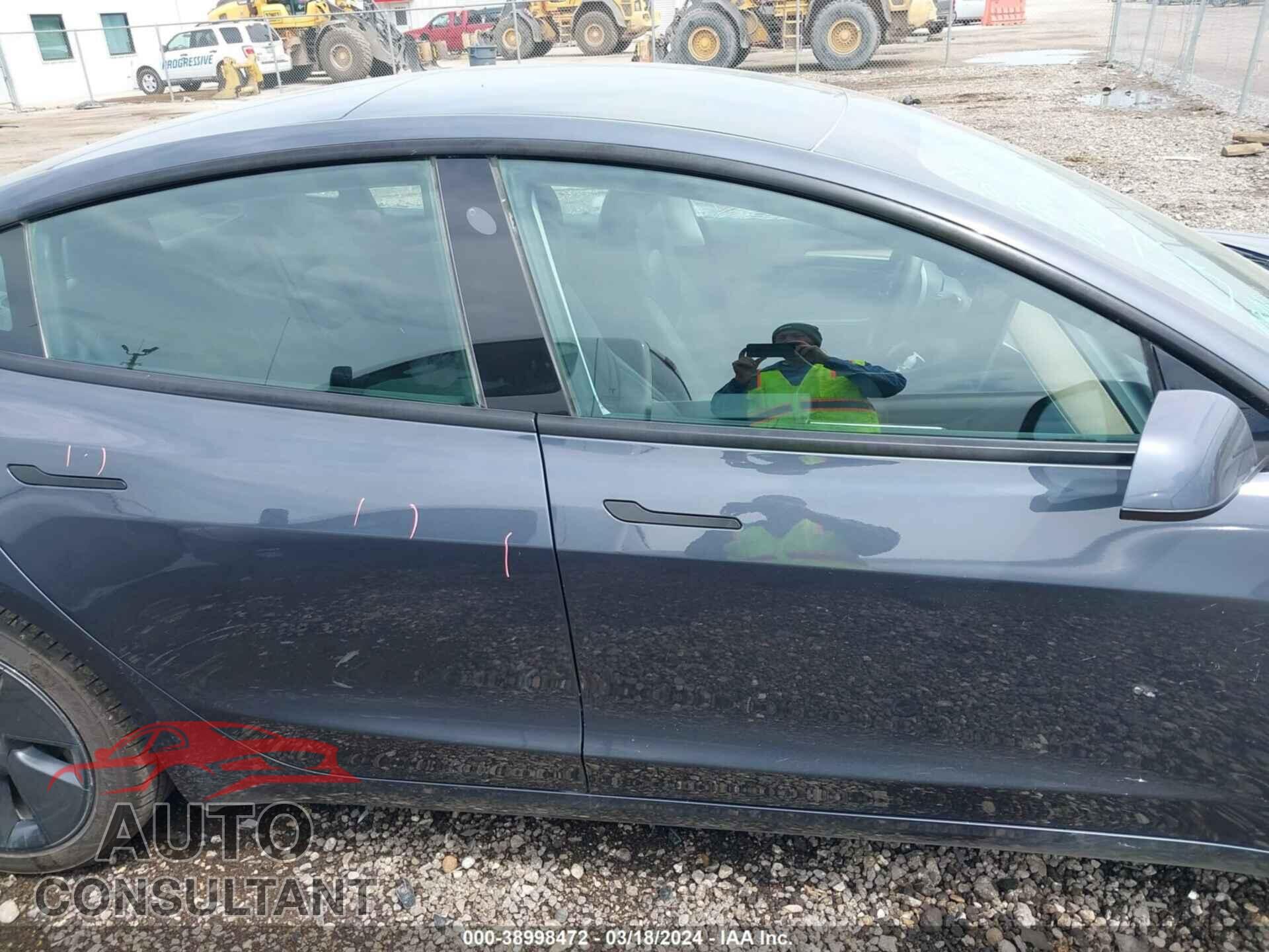 TESLA MODEL 3 2022 - 5YJ3E1EB5NF113188
