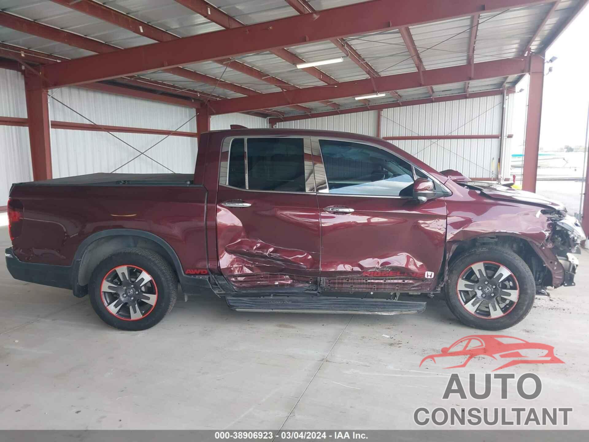 HONDA RIDGELINE 2017 - 5FPYK3F69HB004336