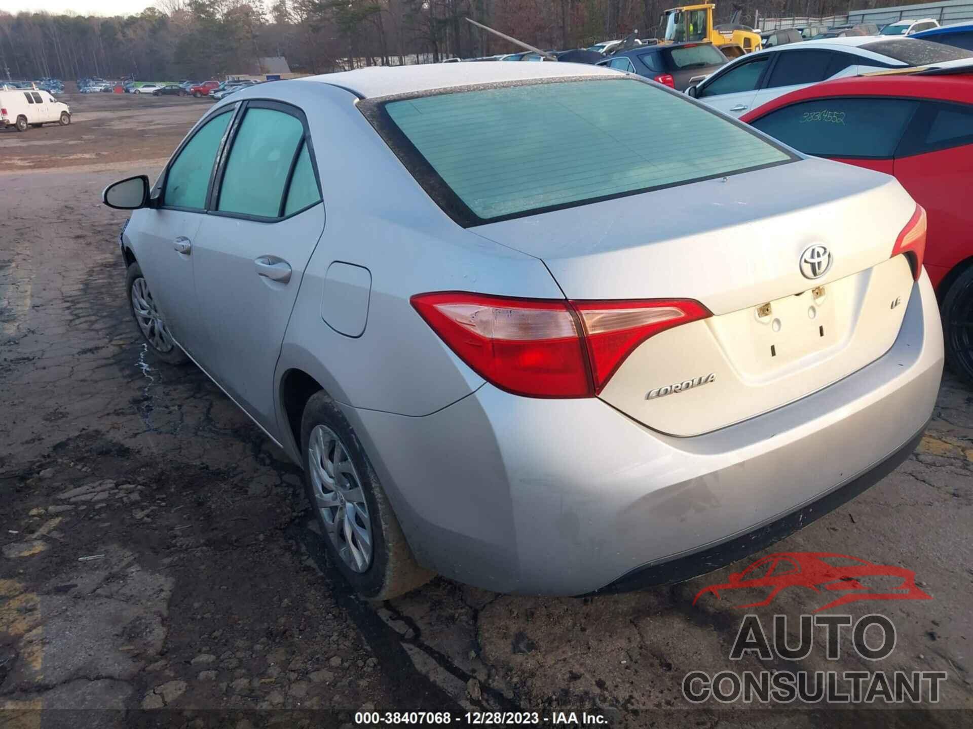 TOYOTA COROLLA 2019 - 5YFBURHE4KP900250