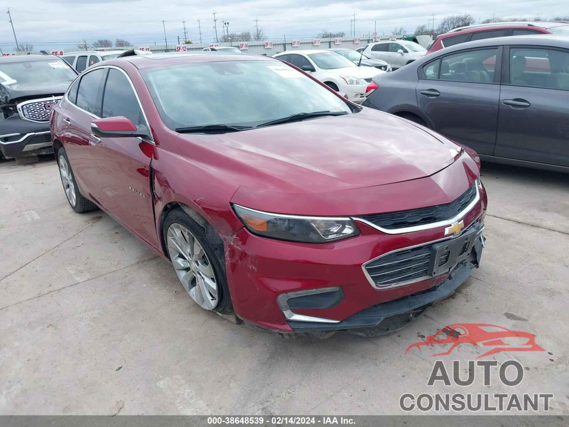CHEVROLET MALIBU 2018 - 1G1ZE5SX4JF241700