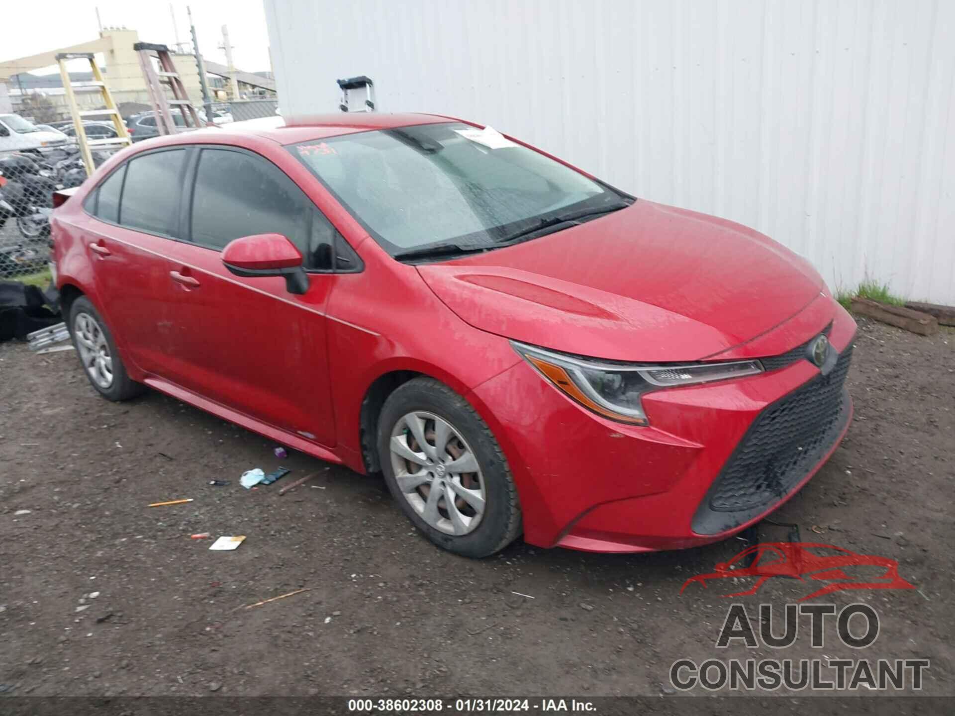 TOYOTA COROLLA 2020 - JTDEPRAE9LJ008709