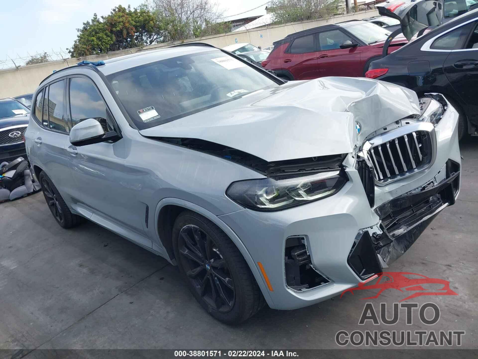 BMW X3 2022 - 5UX43DP04N9K95711