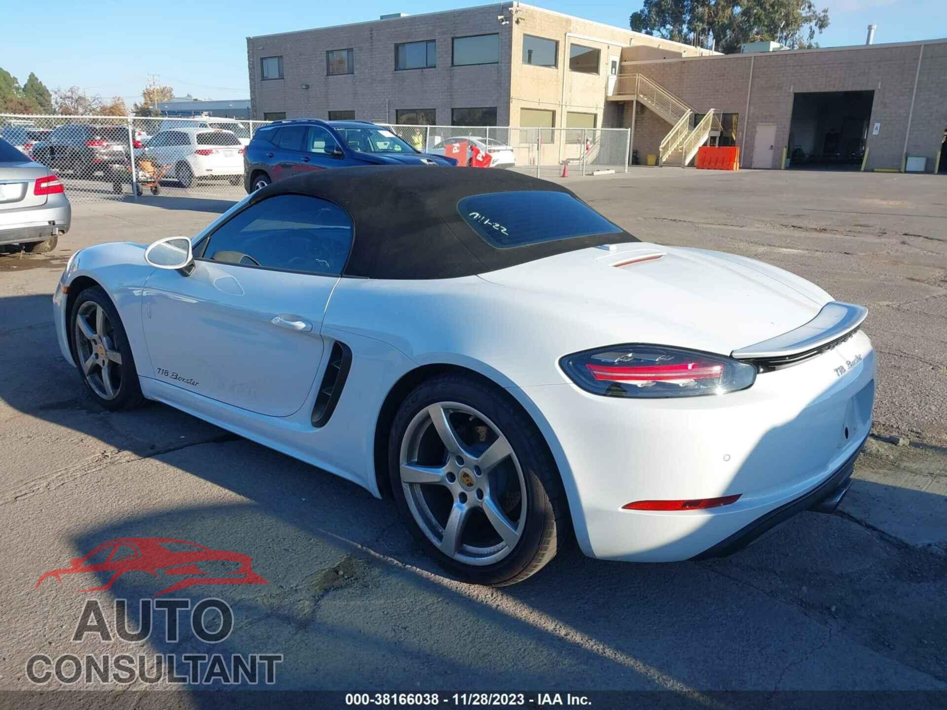 PORSCHE 718 BOXSTER 2017 - WP0CA2A85HS221619