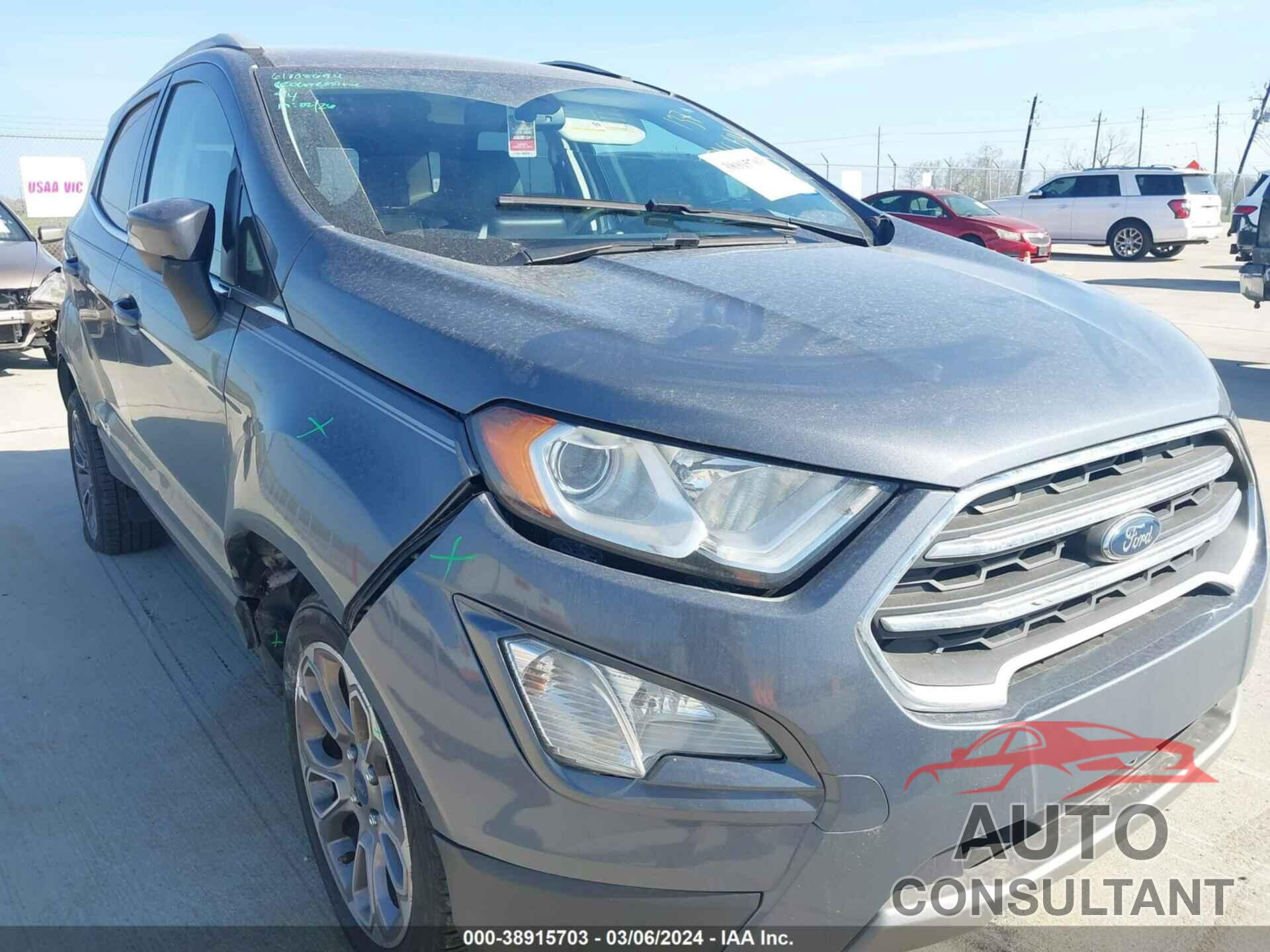 FORD ECOSPORT 2018 - MAJ6P1WLXJC189629