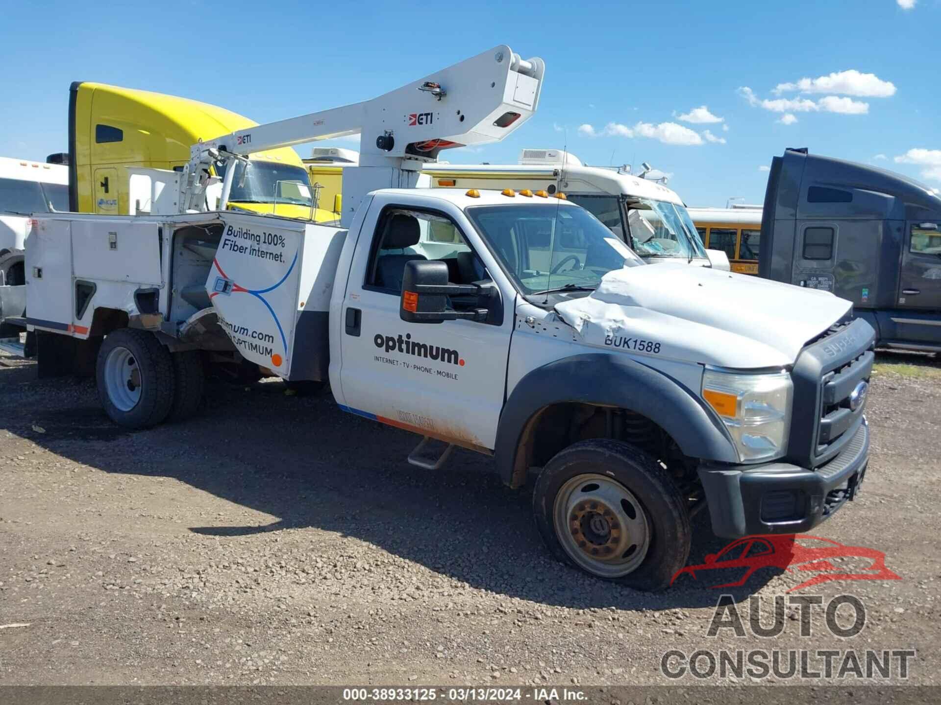 FORD F-450 CHASSIS 2015 - 1FDUF4HY9FEC64228