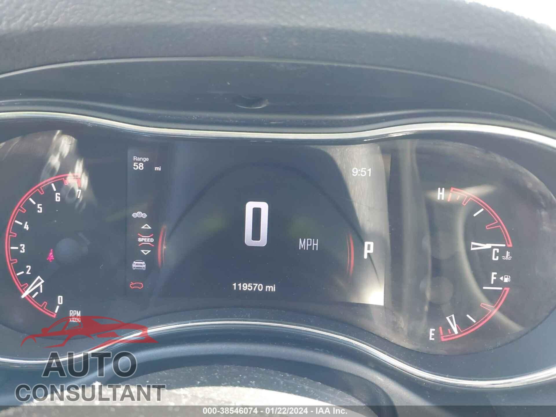 DODGE DURANGO 2016 - 1C4RDJDG6GC486010