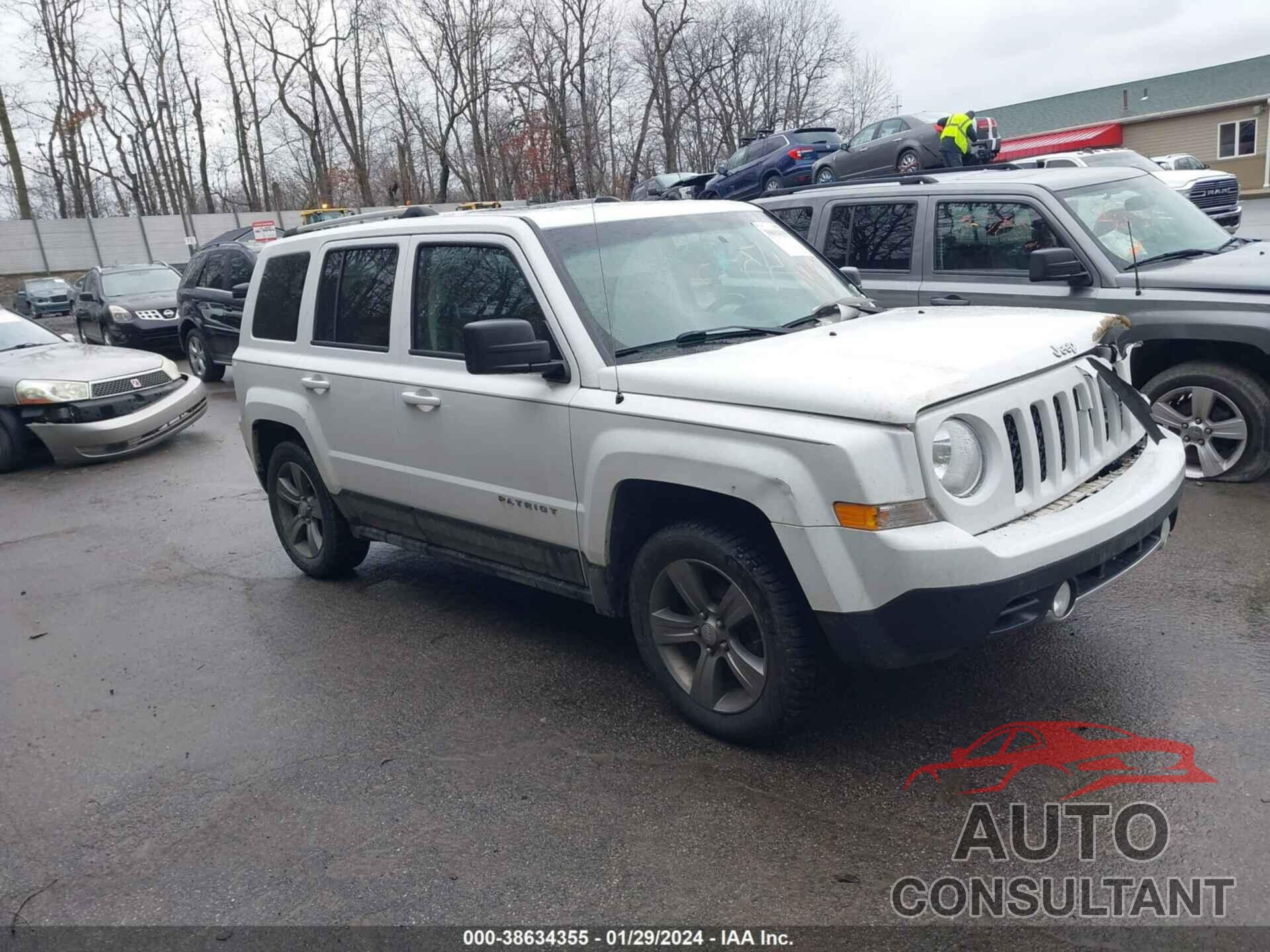 JEEP PATRIOT 2017 - 1C4NJPFA4HD172886