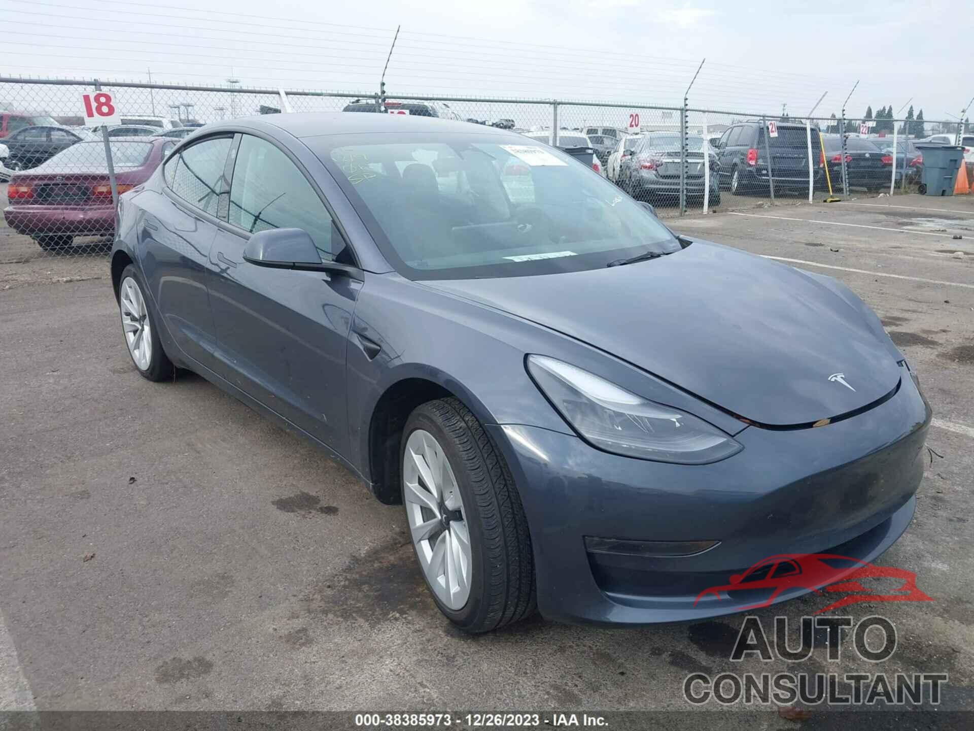 TESLA MODEL 3 2023 - 5YJ3E1EA4PF448484