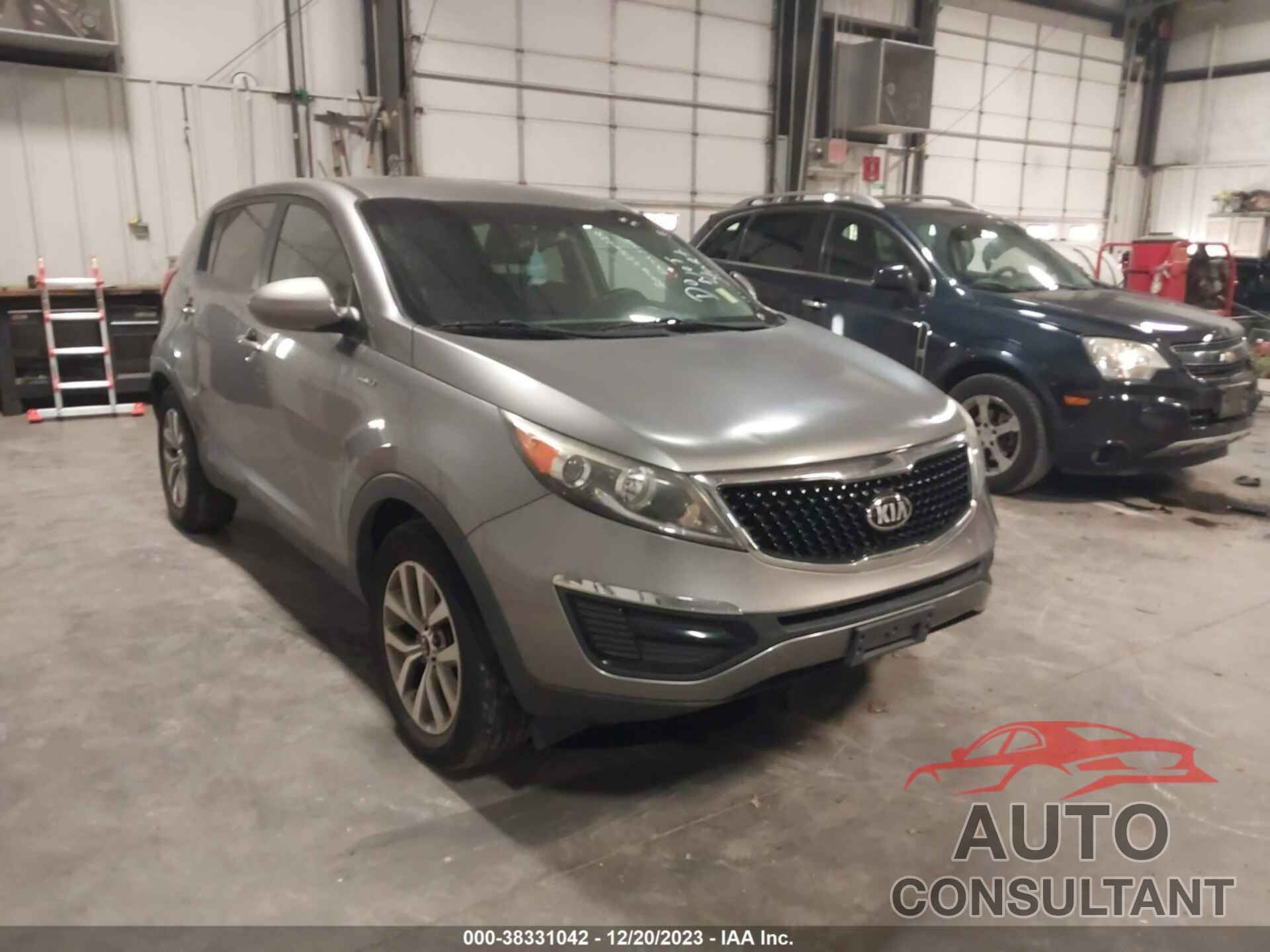 KIA SPORTAGE 2016 - KNDPBCAC6G7871585