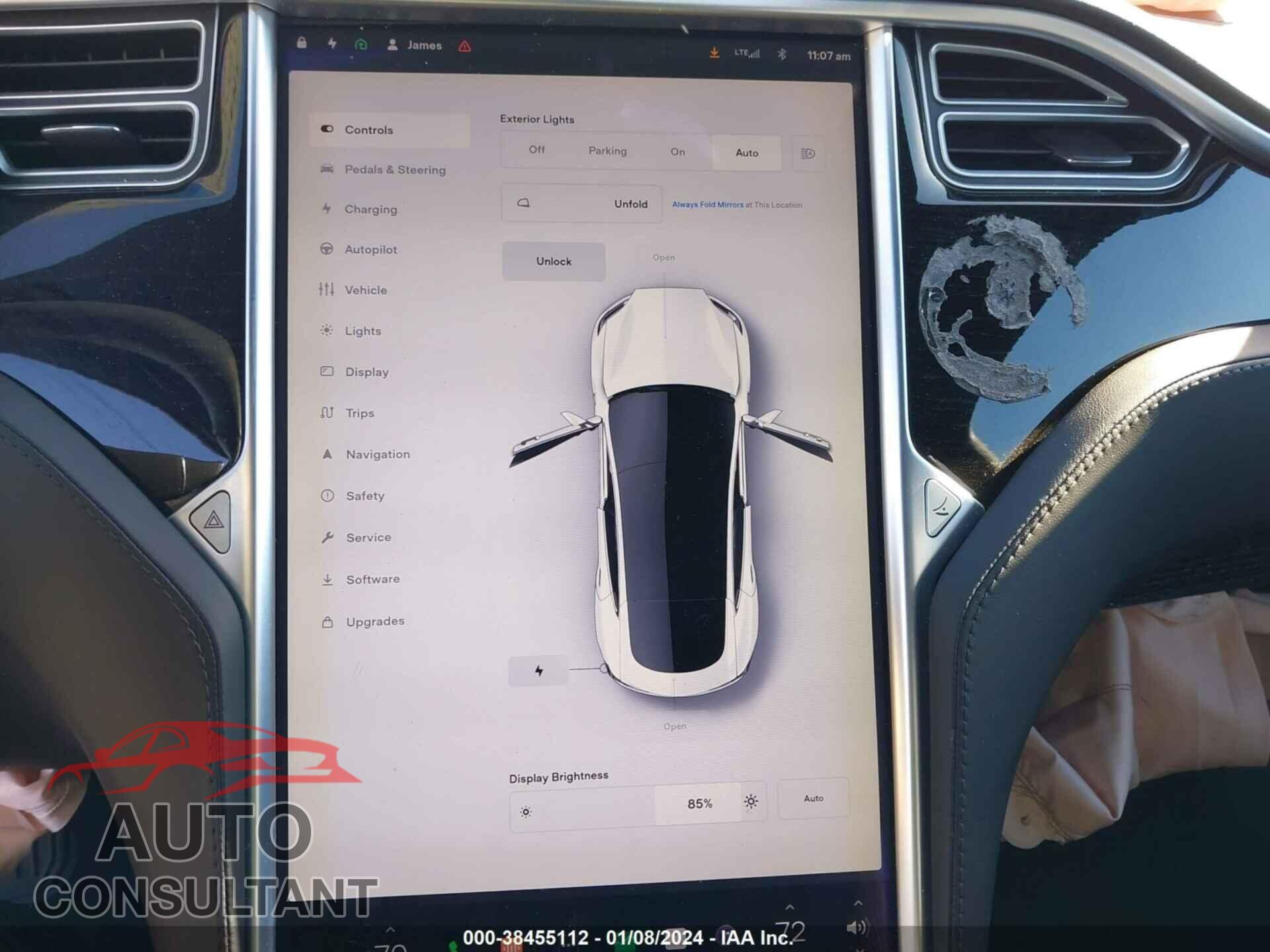 TESLA MODEL S 2017 - 5YJSA1E19HF209649