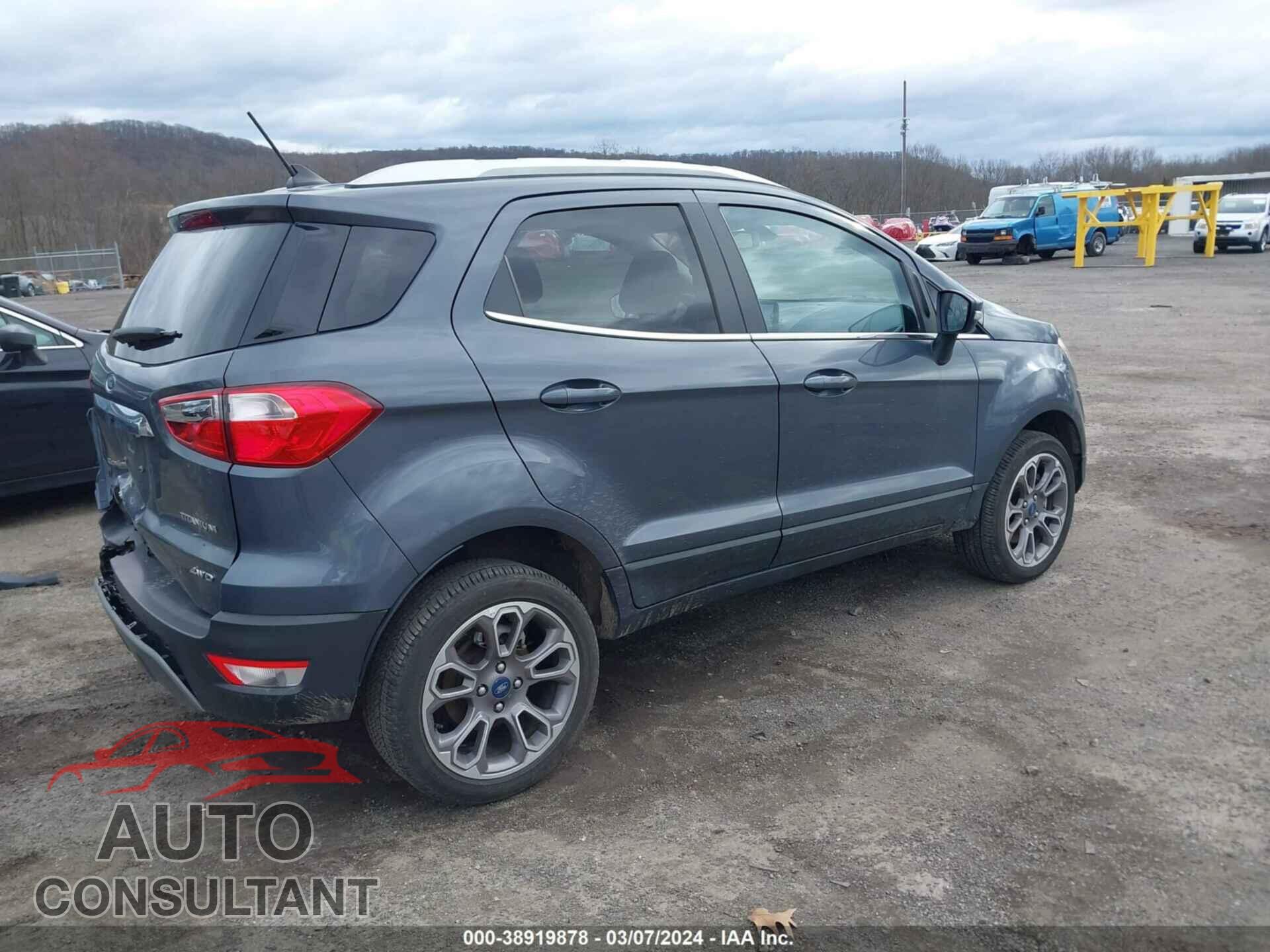 FORD ECOSPORT 2022 - MAJ6S3KL6NC472776