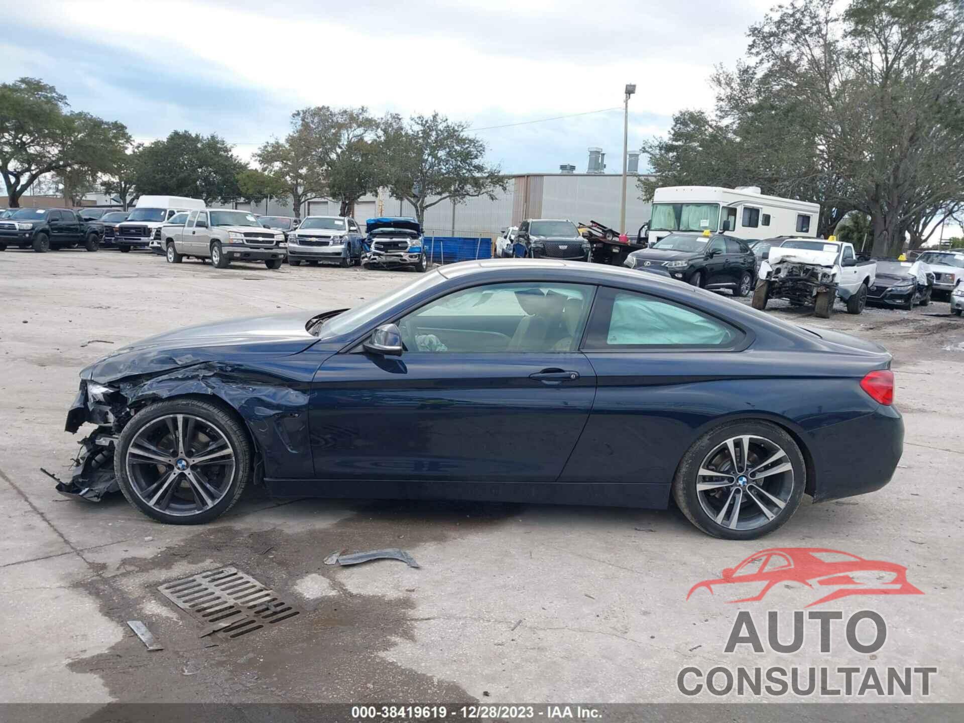 BMW 430I 2019 - WBA4W3C52KAG91442