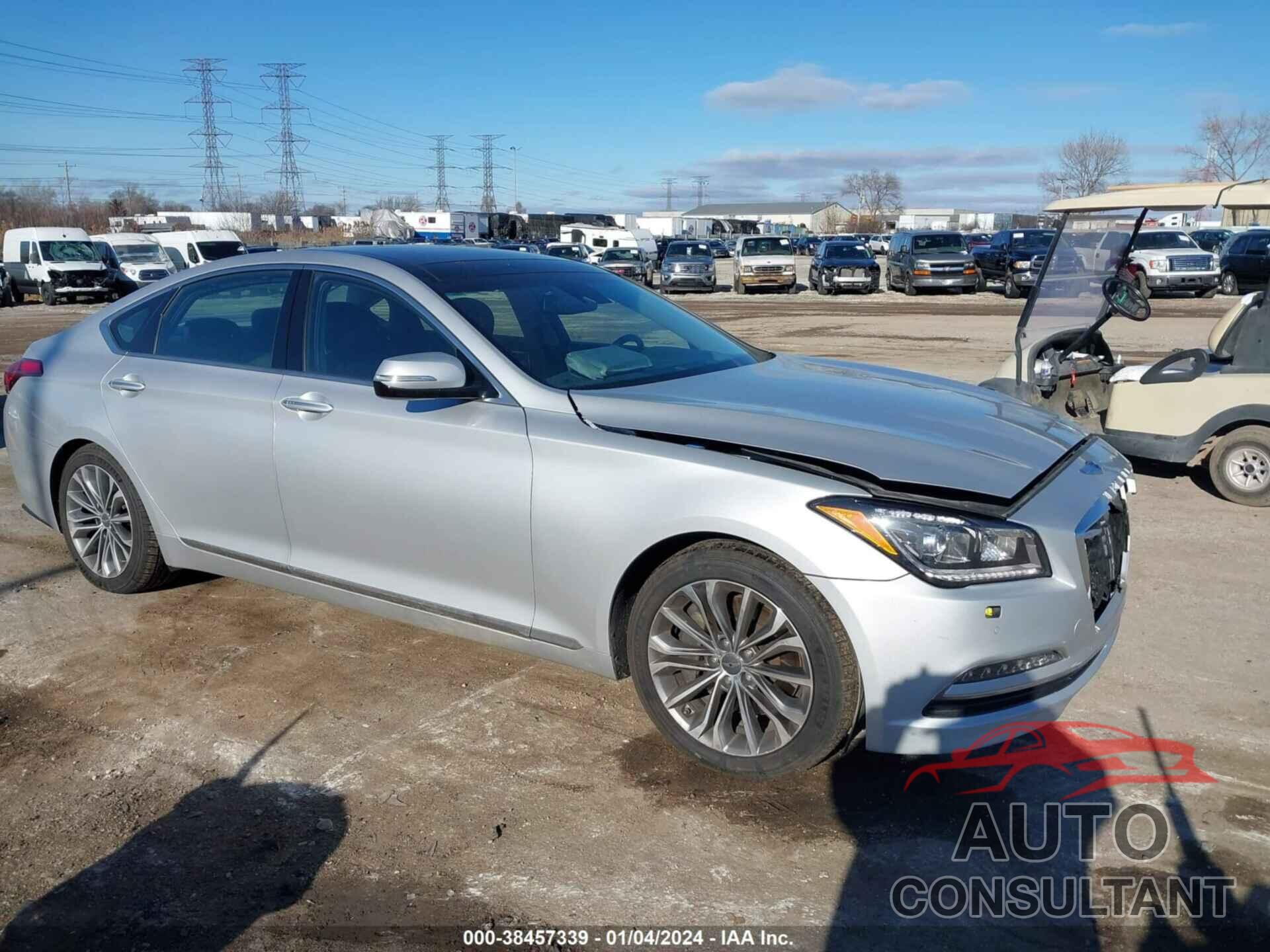 HYUNDAI GENESIS 2016 - KMHGN4JE1GU113083