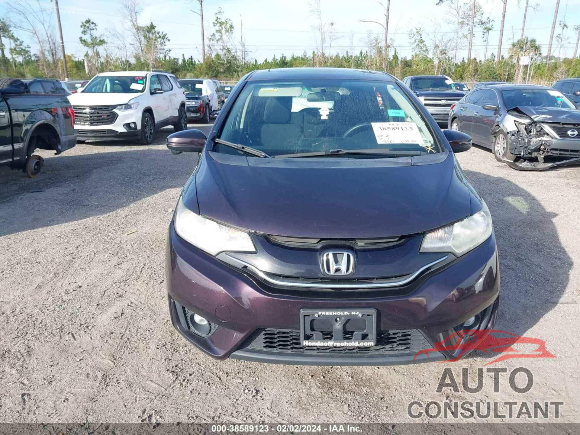 HONDA FIT 2017 - JHMGK5H71HS016763