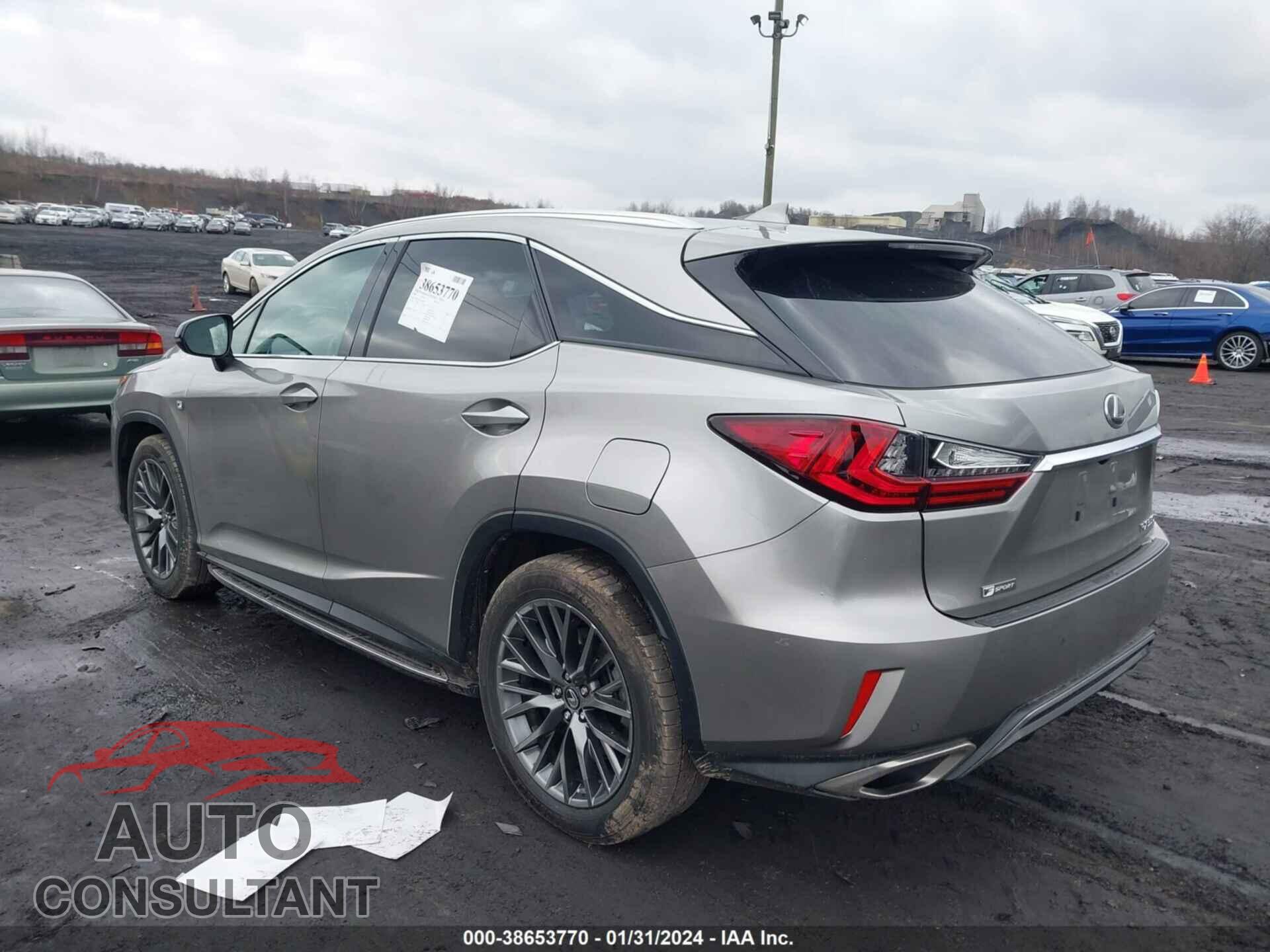 LEXUS RX 350 2019 - 2T2BZMCA5KC190098