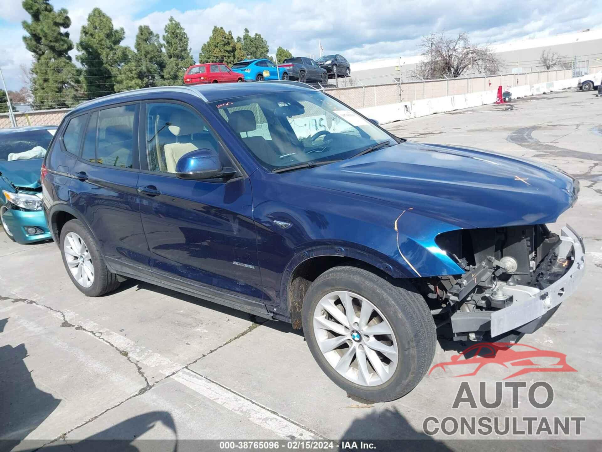 BMW X3 2017 - 5UXWZ7C51H0T44124