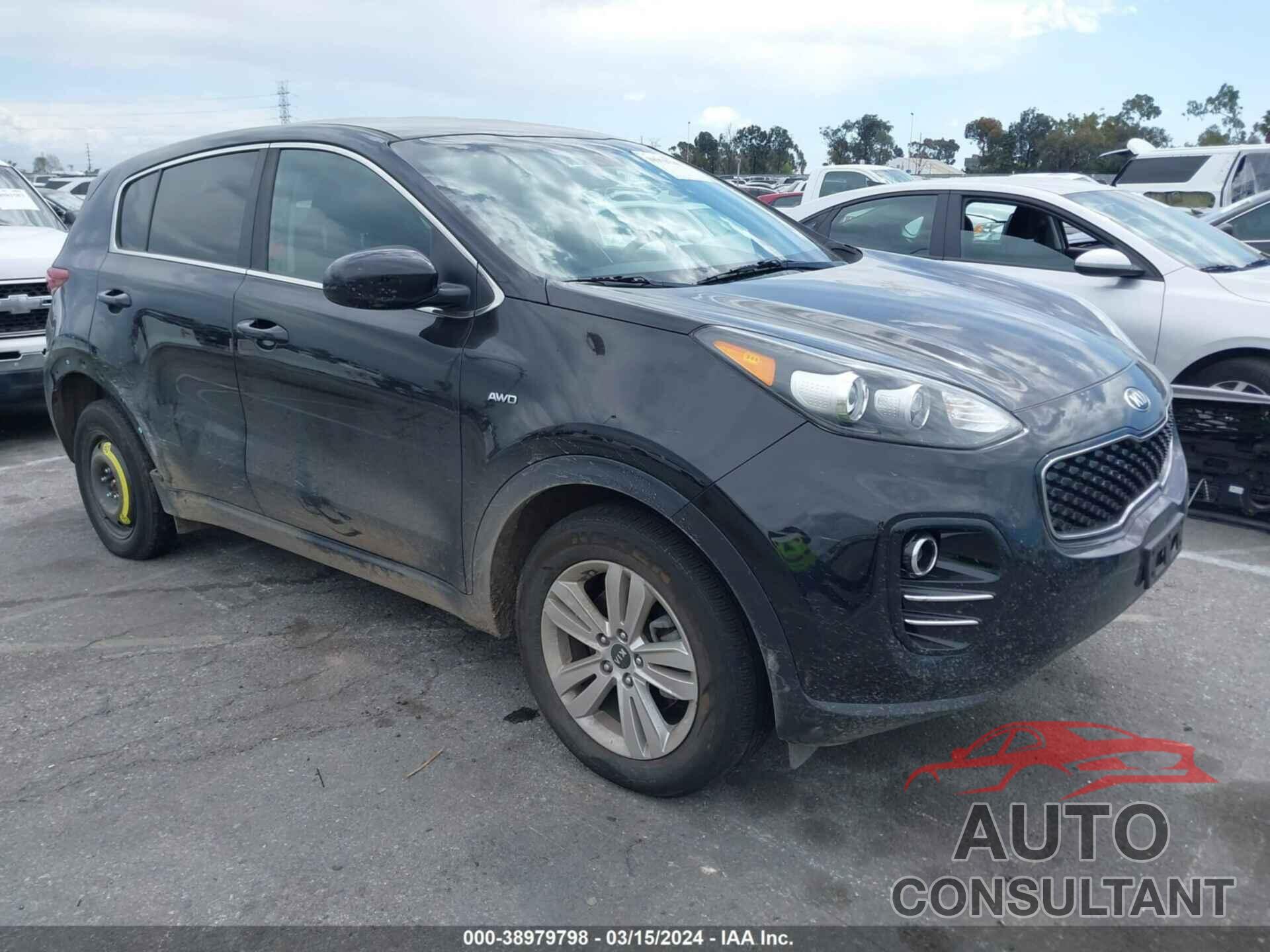 KIA SPORTAGE 2017 - KNDPMCAC9H7229907