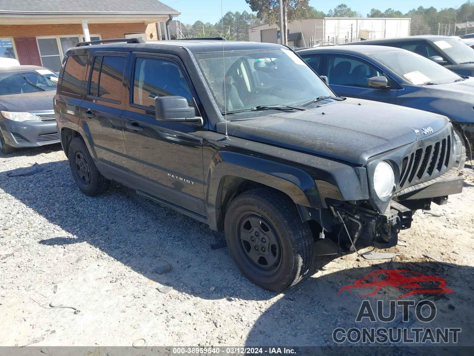 JEEP PATRIOT 2016 - 1C4NJPBB6GD622762