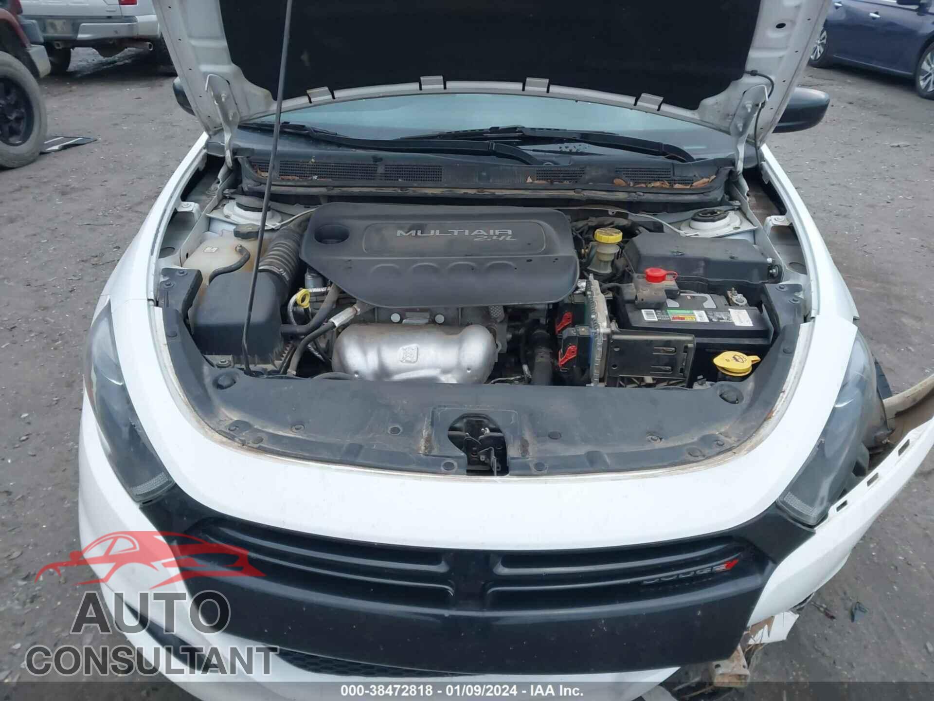 DODGE DART 2016 - 1C3CDFBB8GD701704