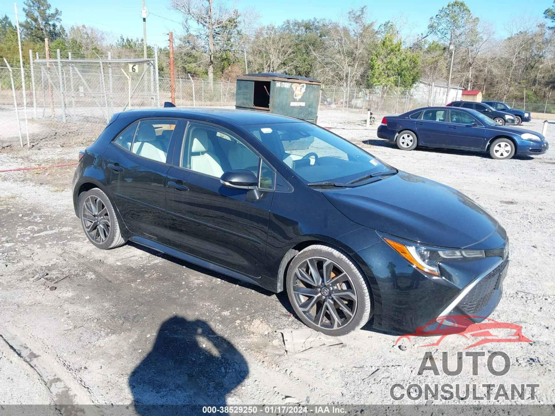 TOYOTA COROLLA 2019 - JTNK4RBE0K3000569