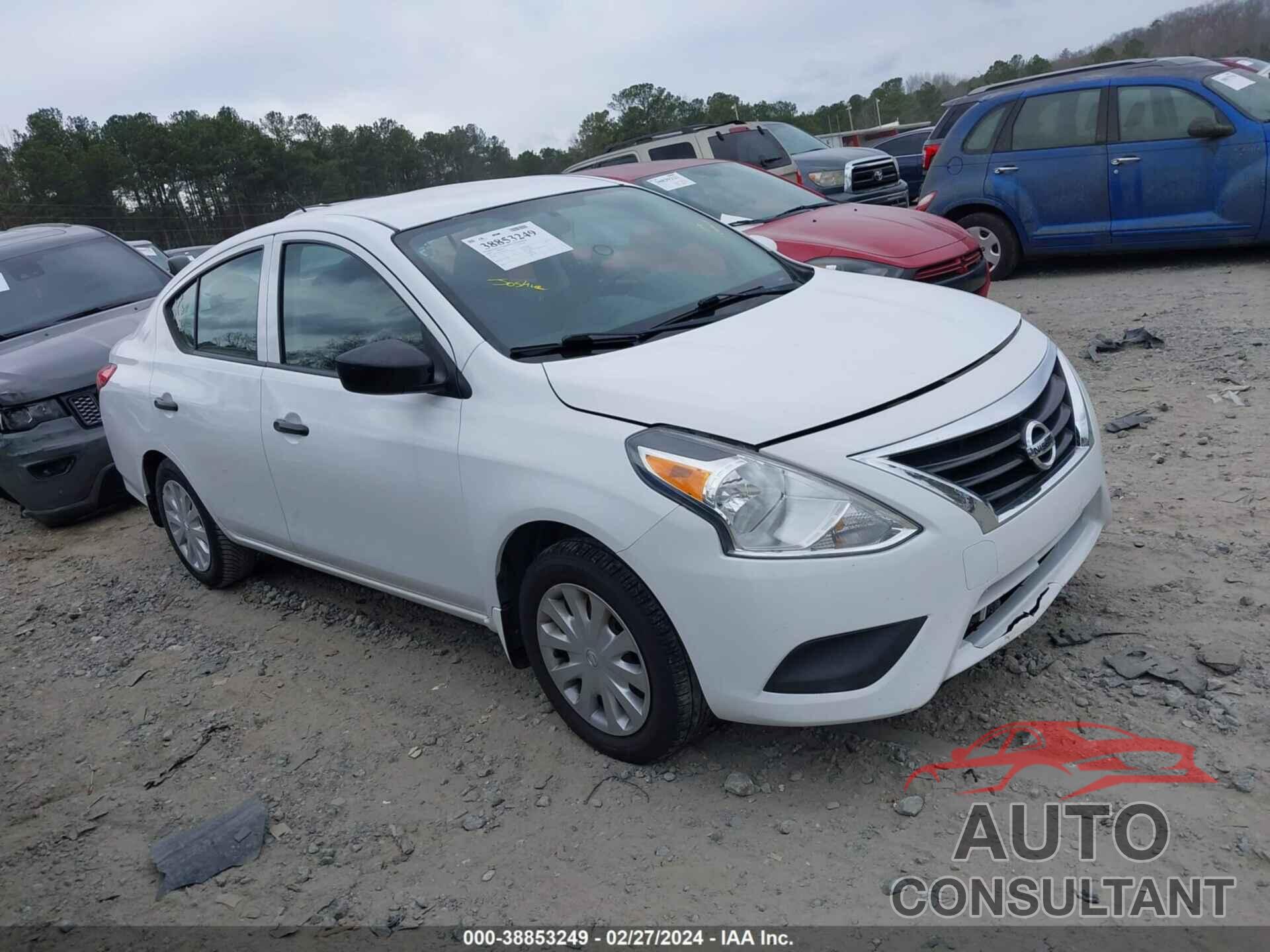 NISSAN VERSA 2016 - 3N1CN7AP9GL896172