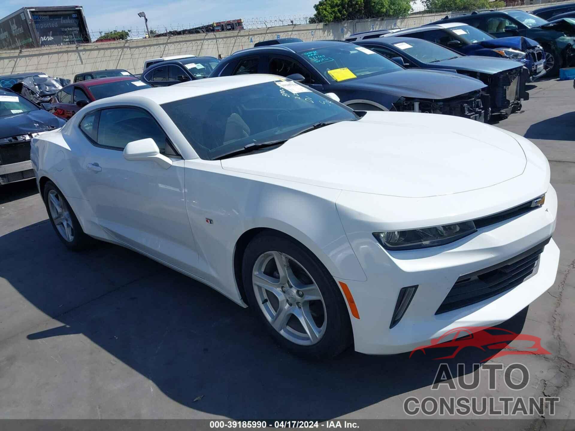 CHEVROLET CAMARO 2017 - 1G1FB1RX9H0133726