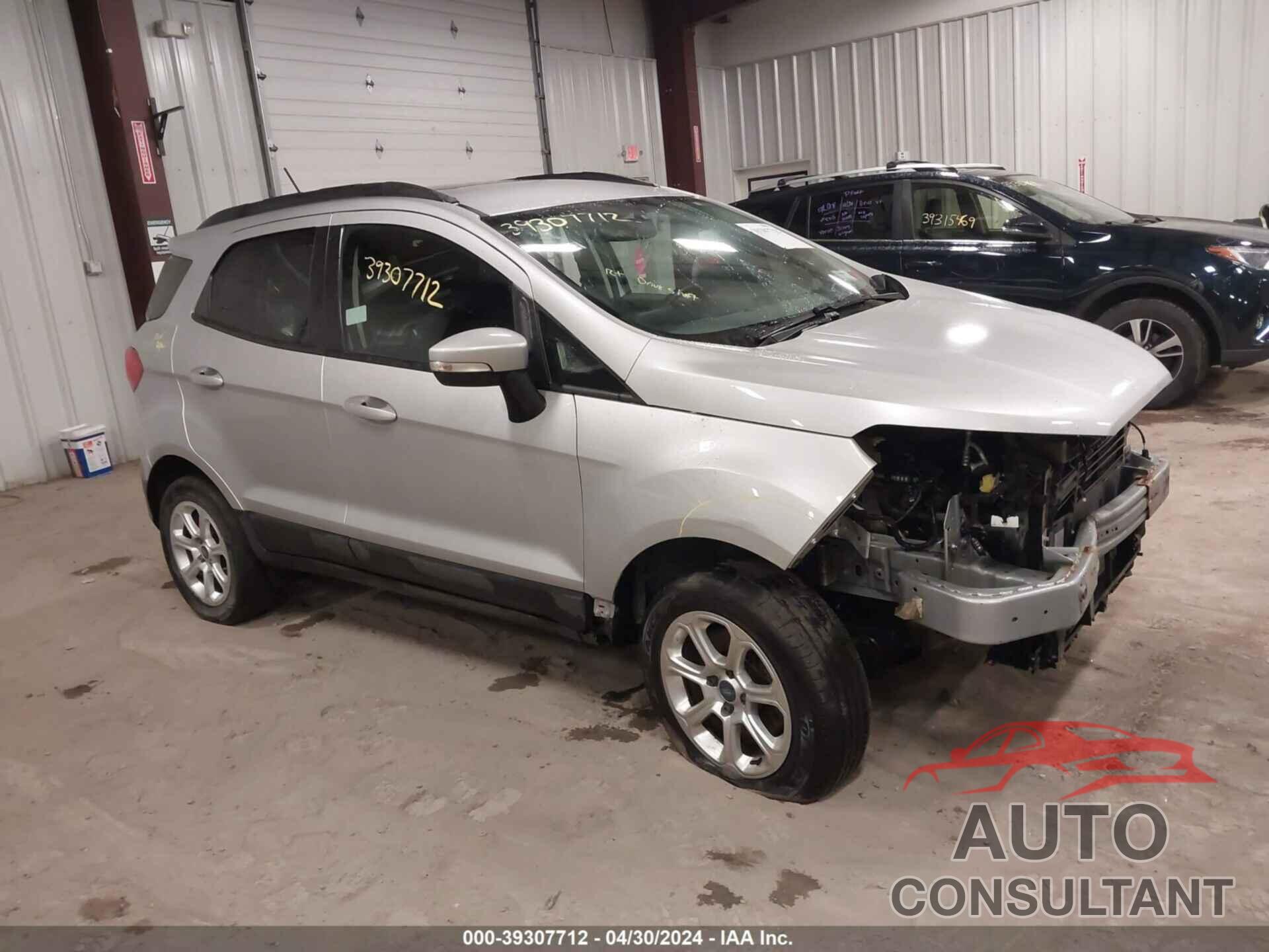 FORD ECOSPORT 2018 - MAJ6P1UL3JC191693